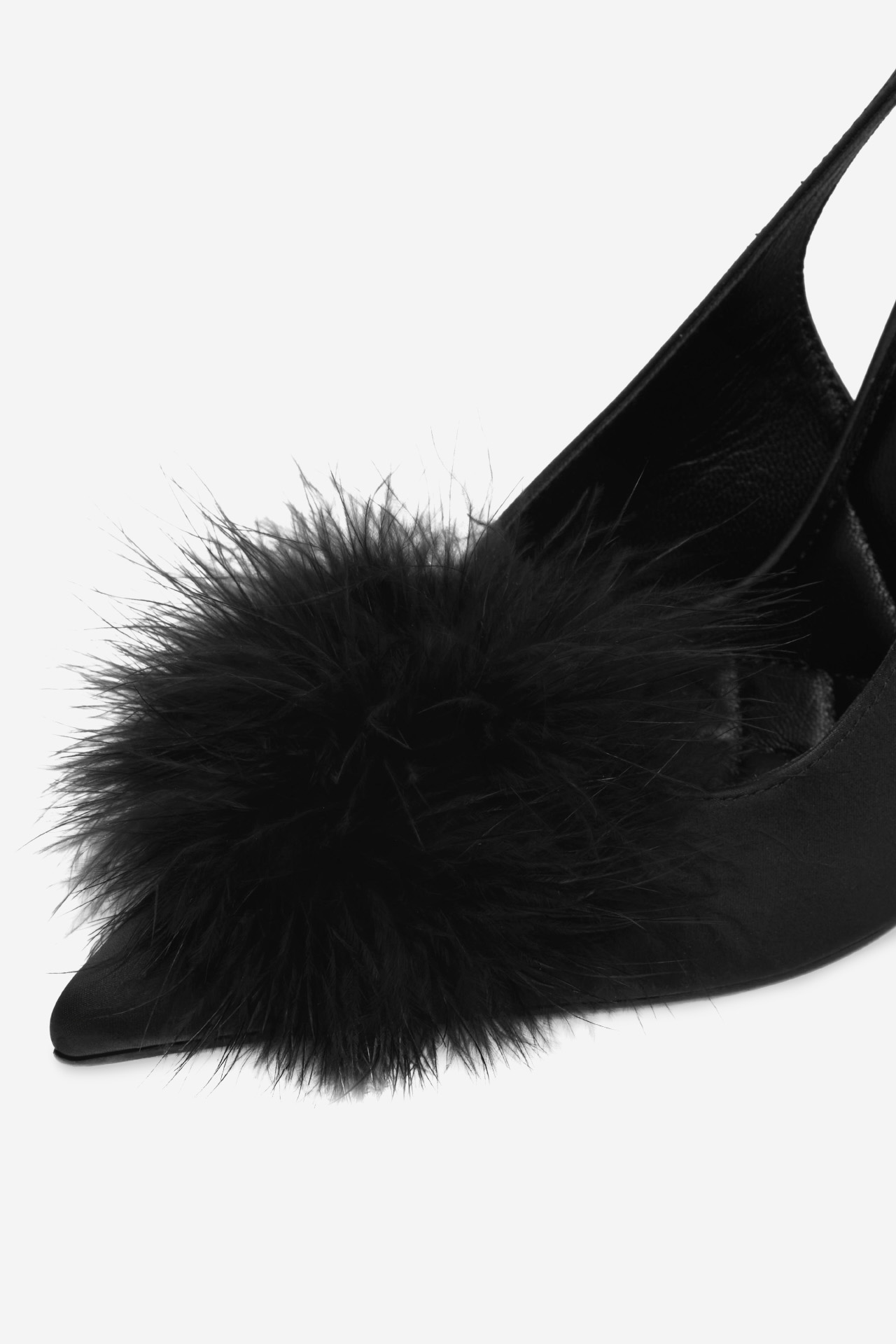 Lodičky na podpatku Černá