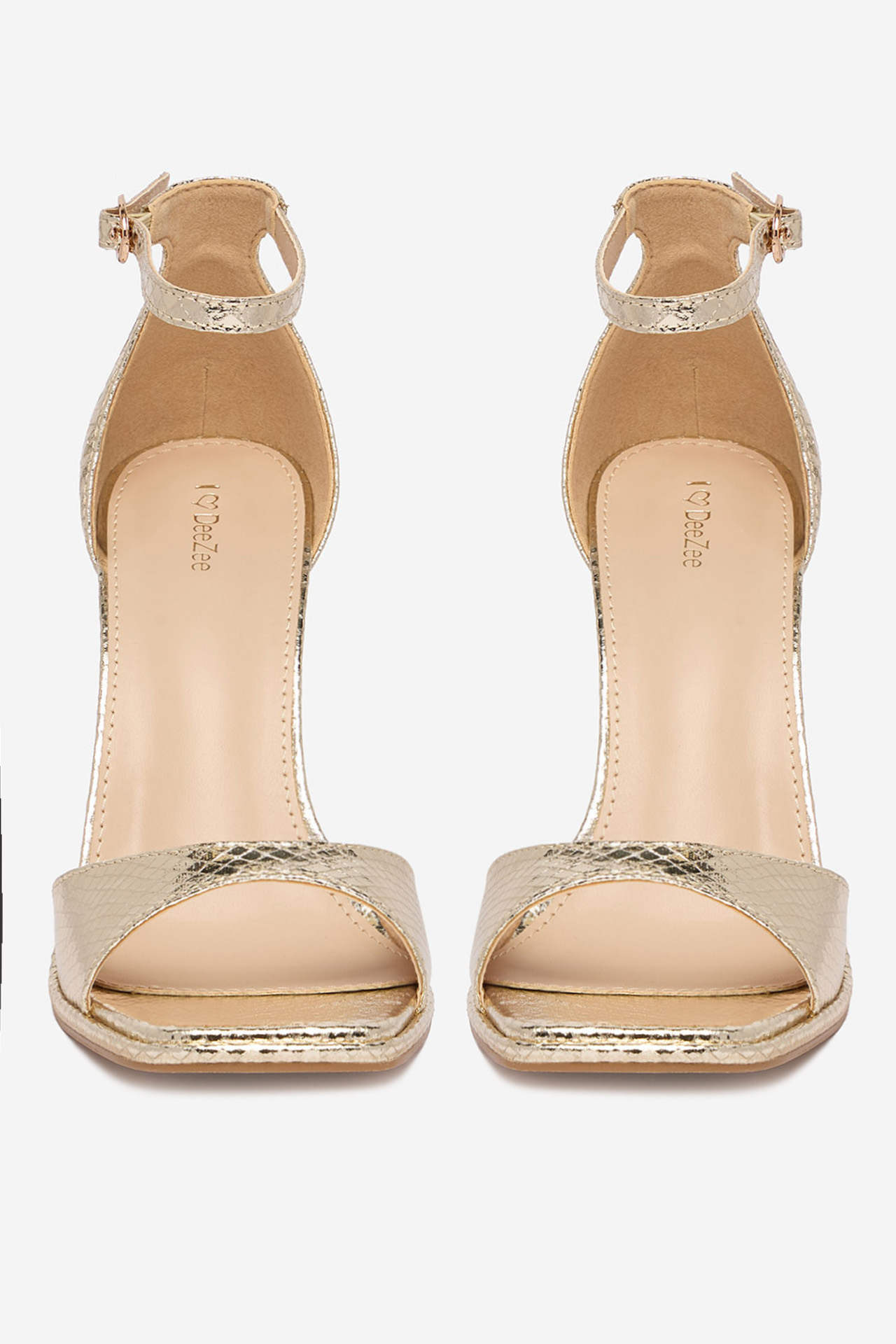 Sandály Zlatá