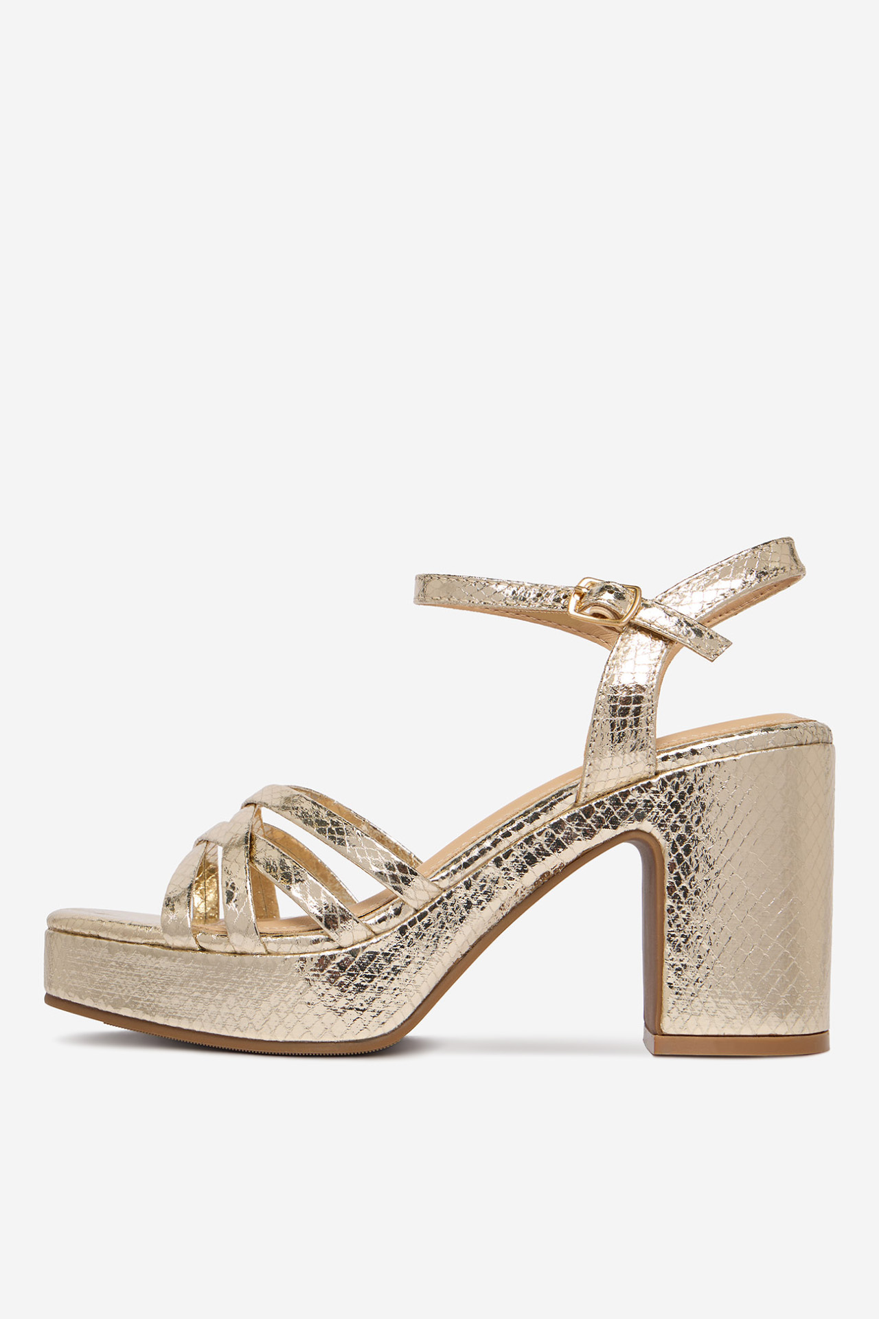 Sandály Zlatá