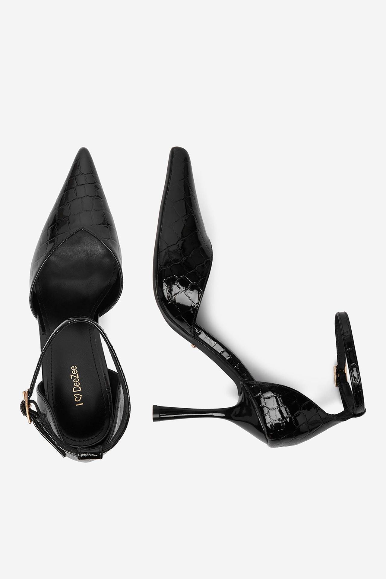 Lodičky na podpatku Černá