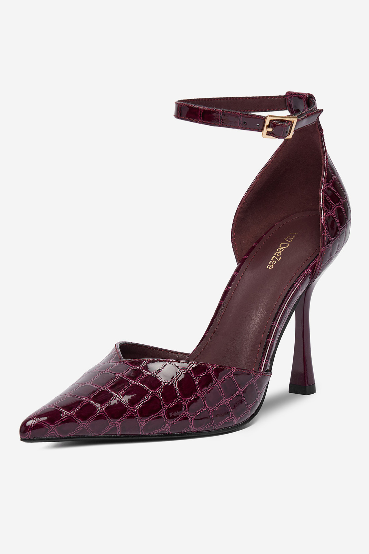 Lodičky na podpatku Vínový