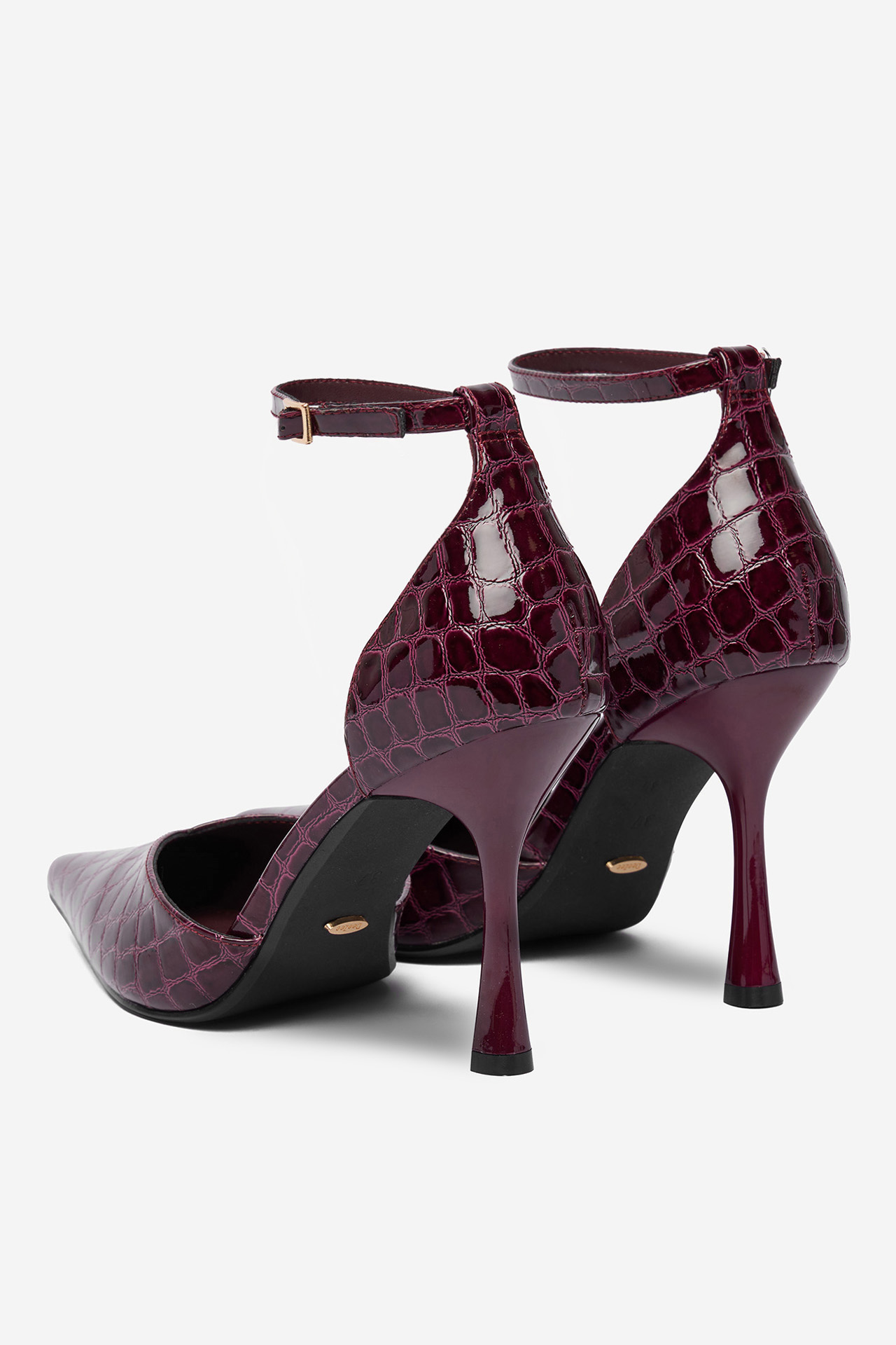 Lodičky na podpatku Vínový