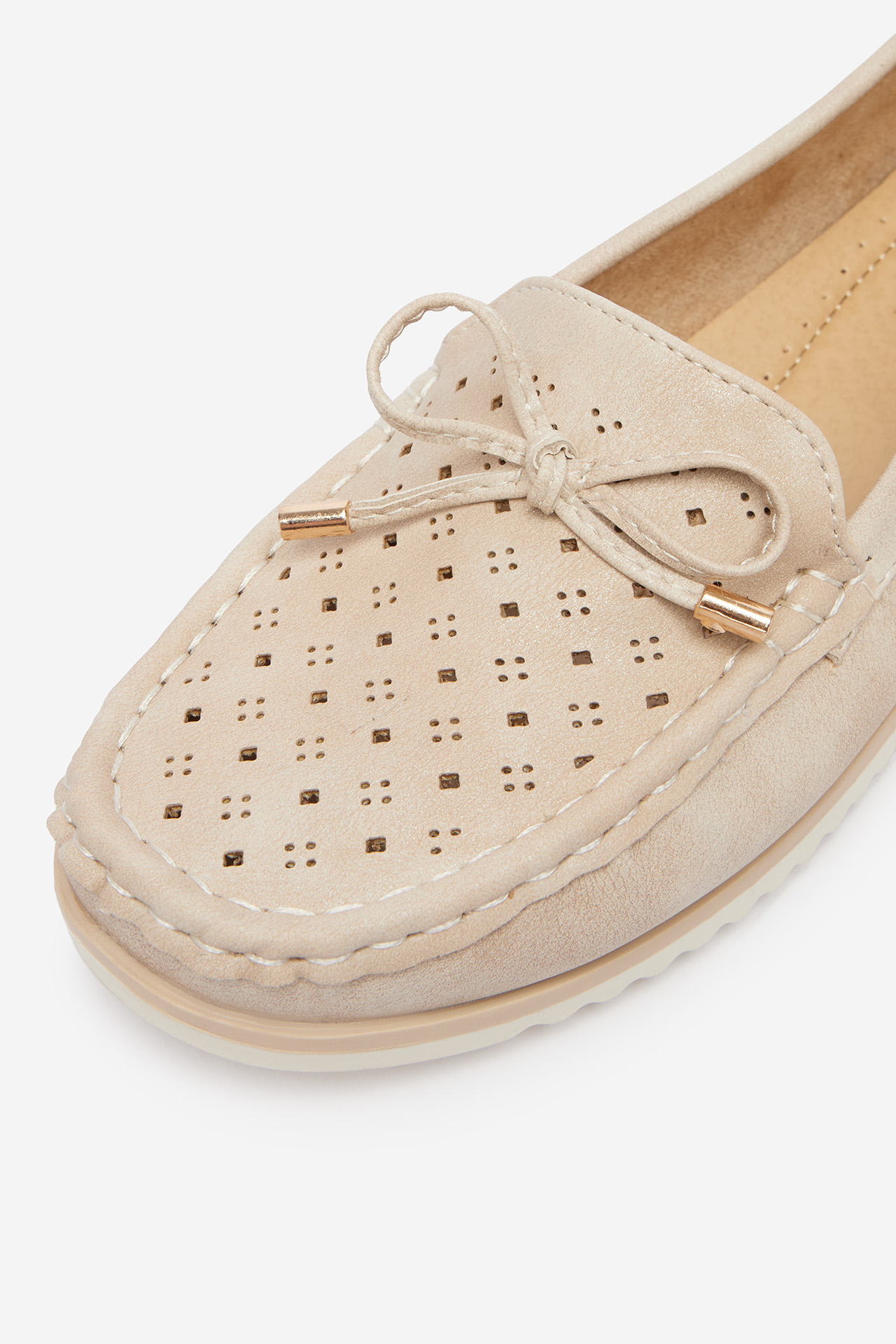 Mokasíny Béžová