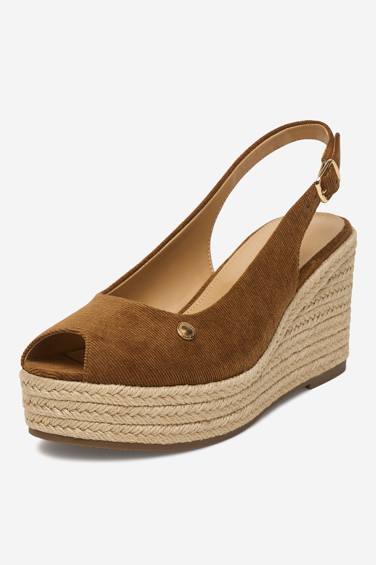 Espadrilky Hnědá