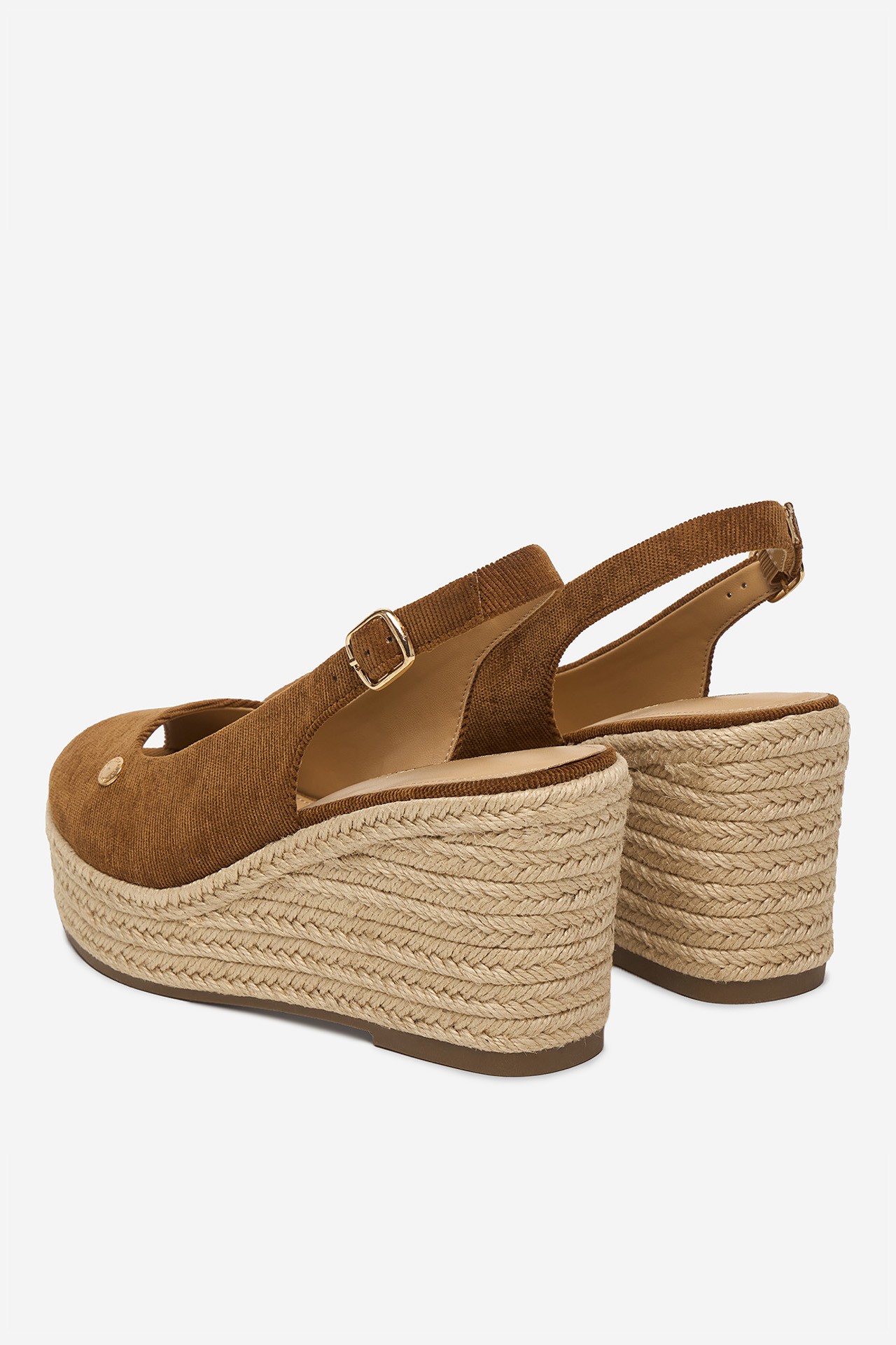 Espadrilky Hnědá