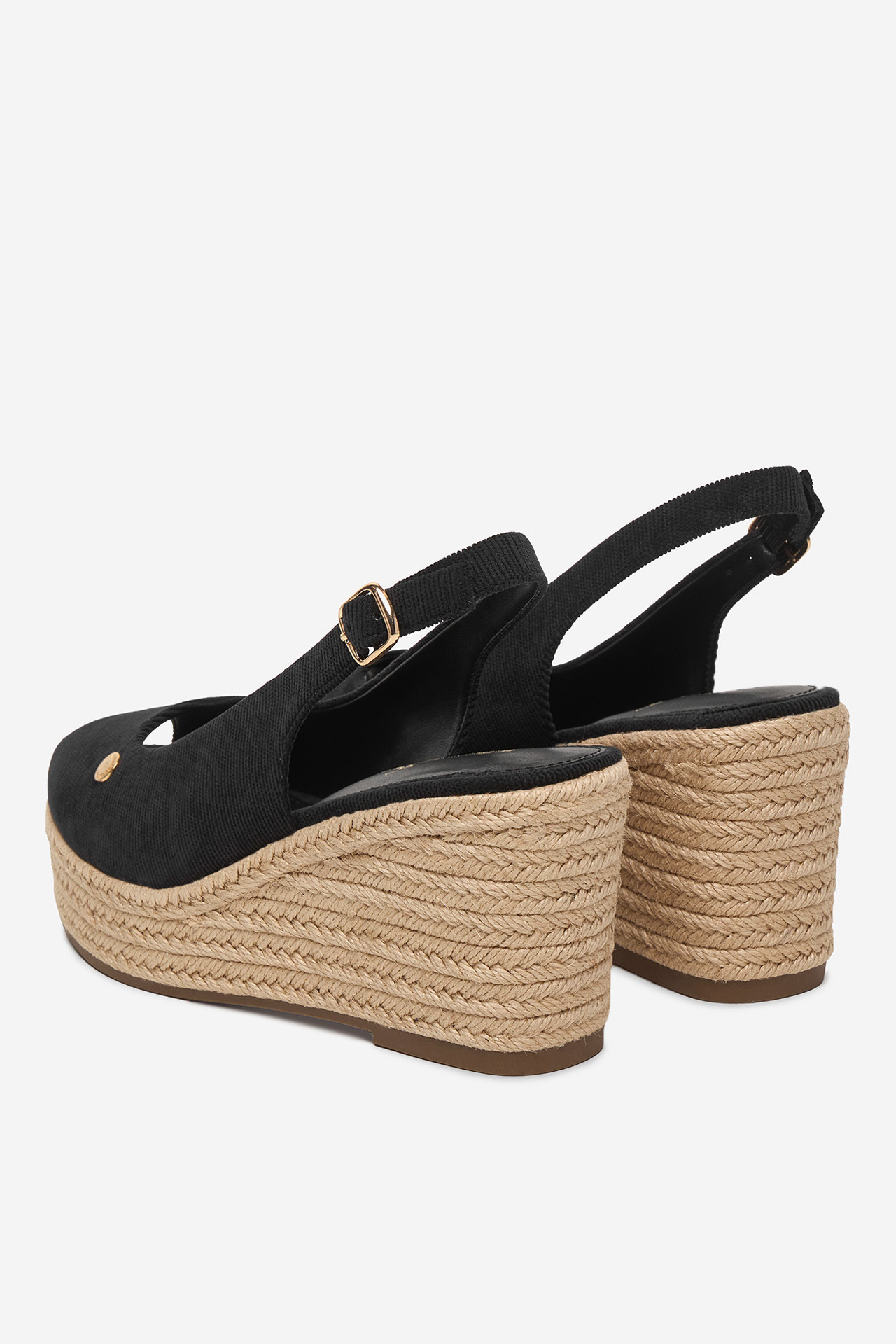 Espadrilky Černá