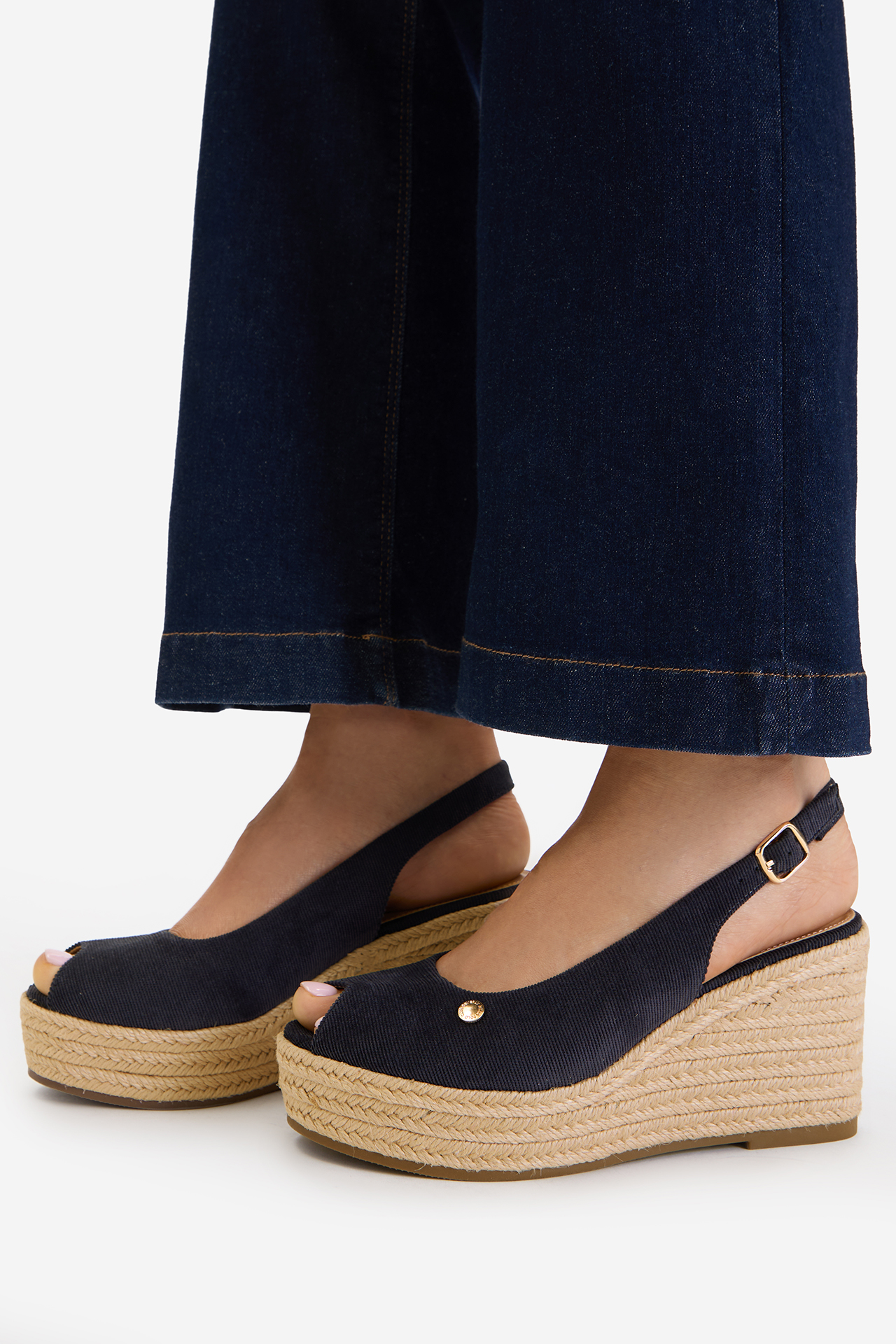 Espadrilky Tmavomodrá