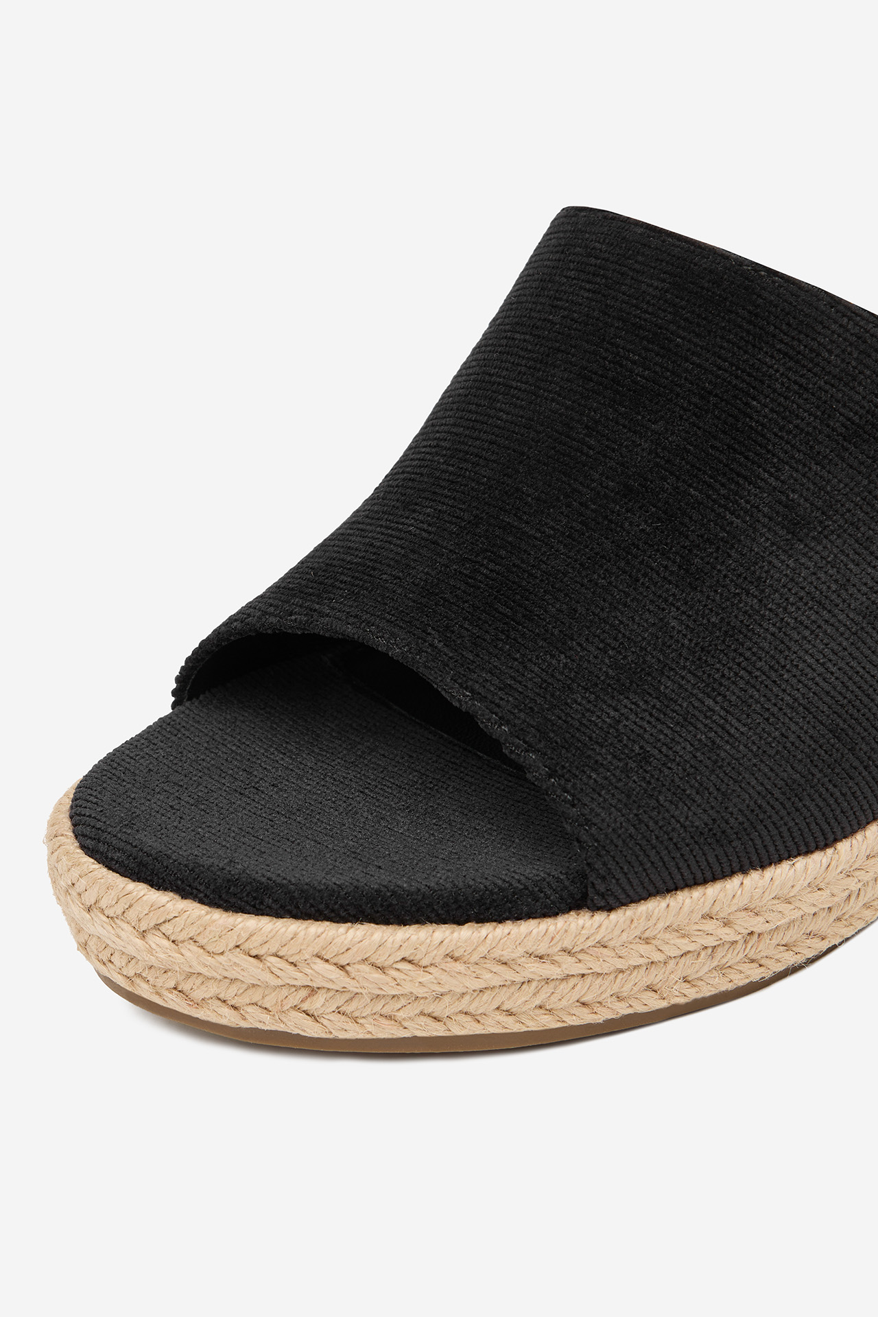 Espadrilky Černá