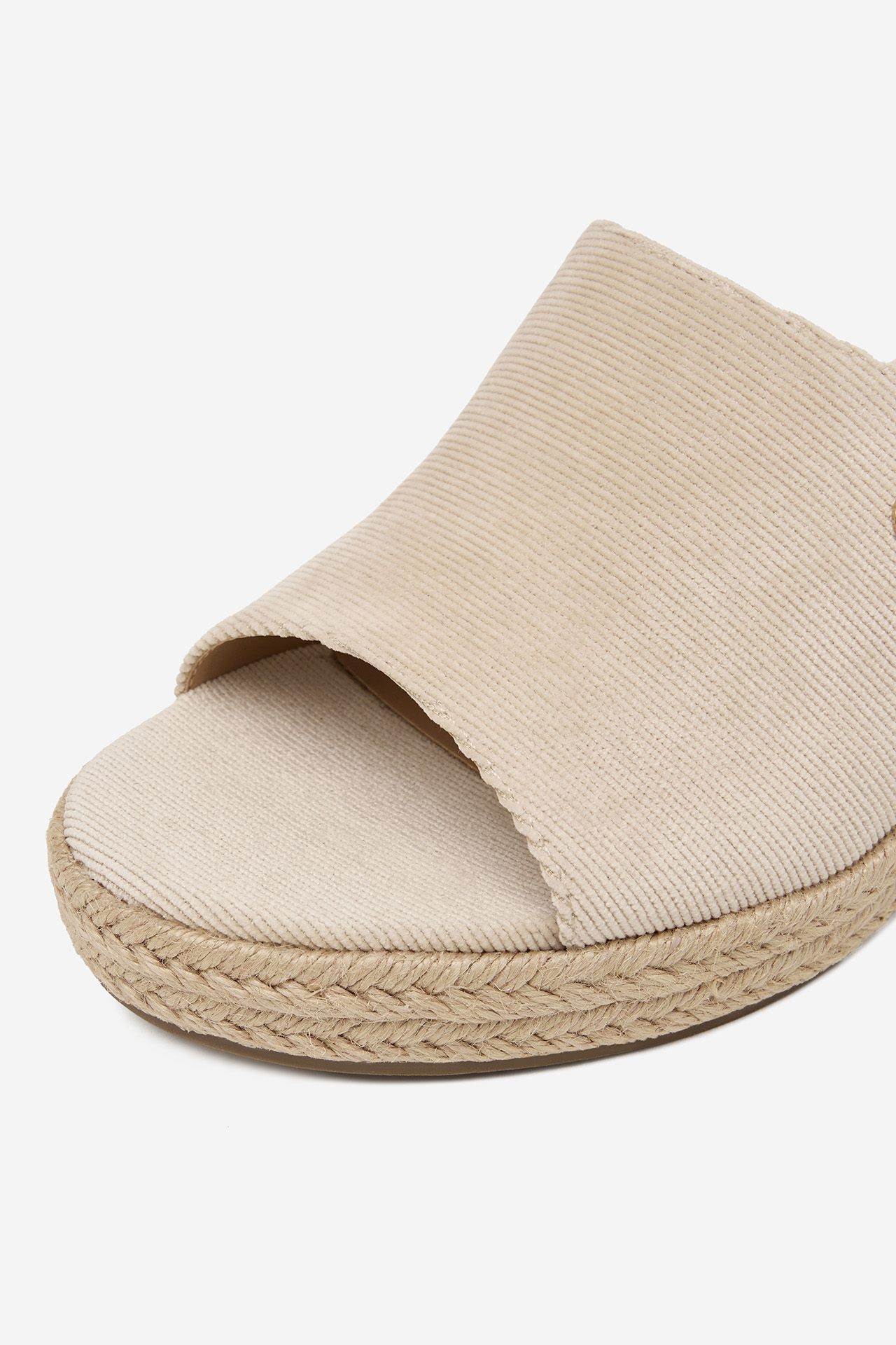 Espadrilky Světle béžová