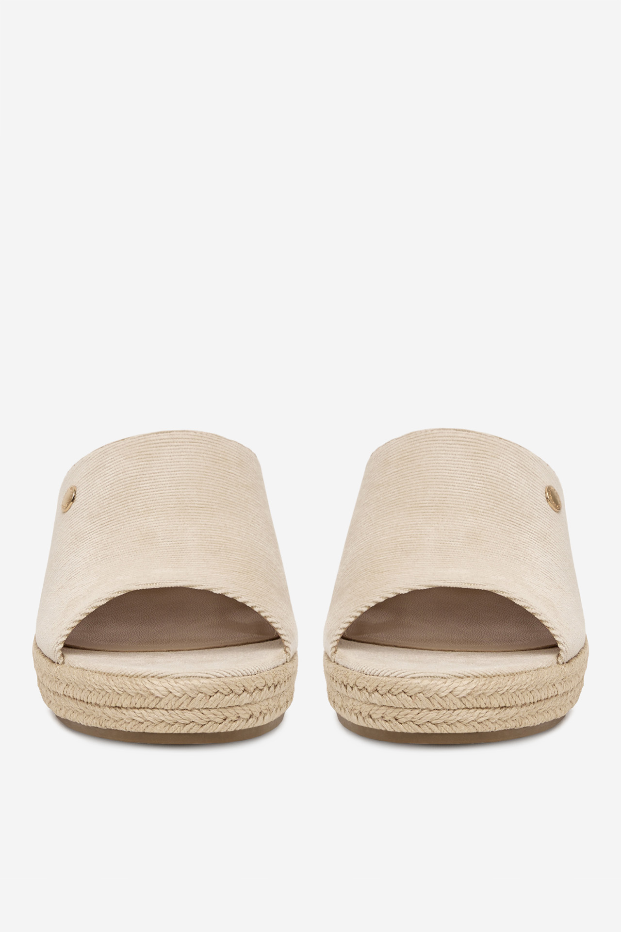 Espadrilky Světle béžová