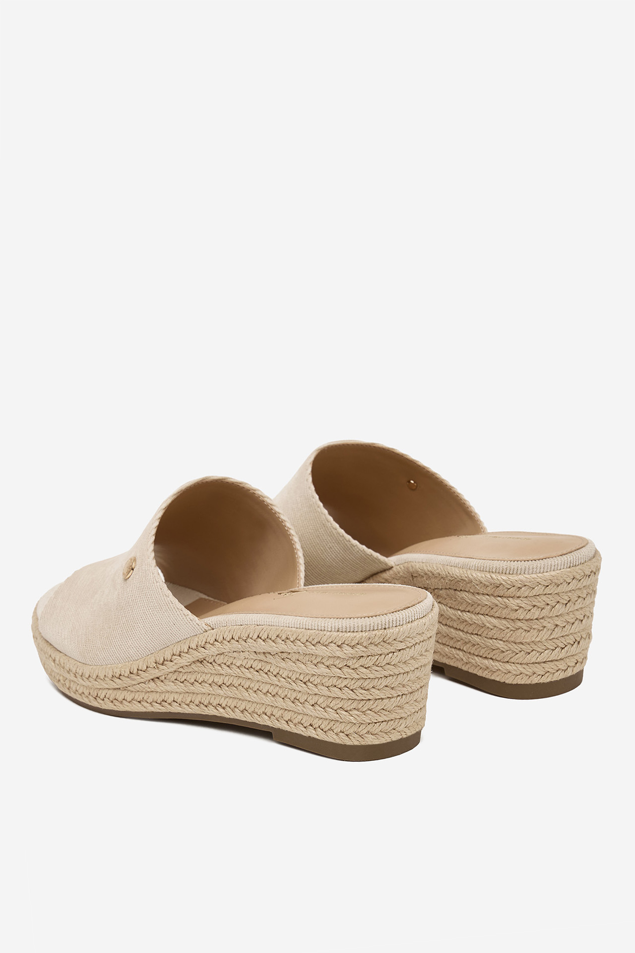 Espadrilky Světle béžová