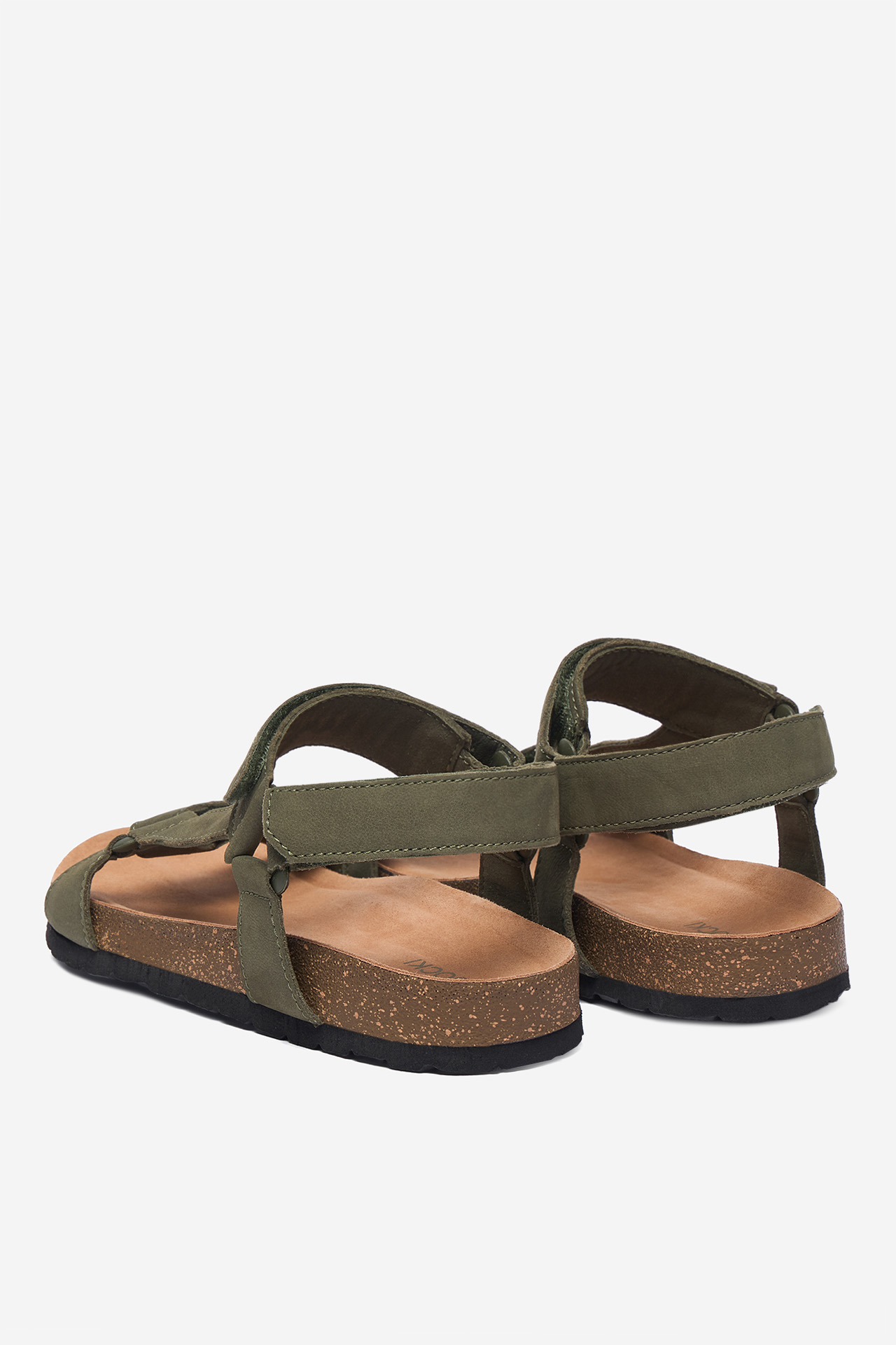 Sandály Khaki