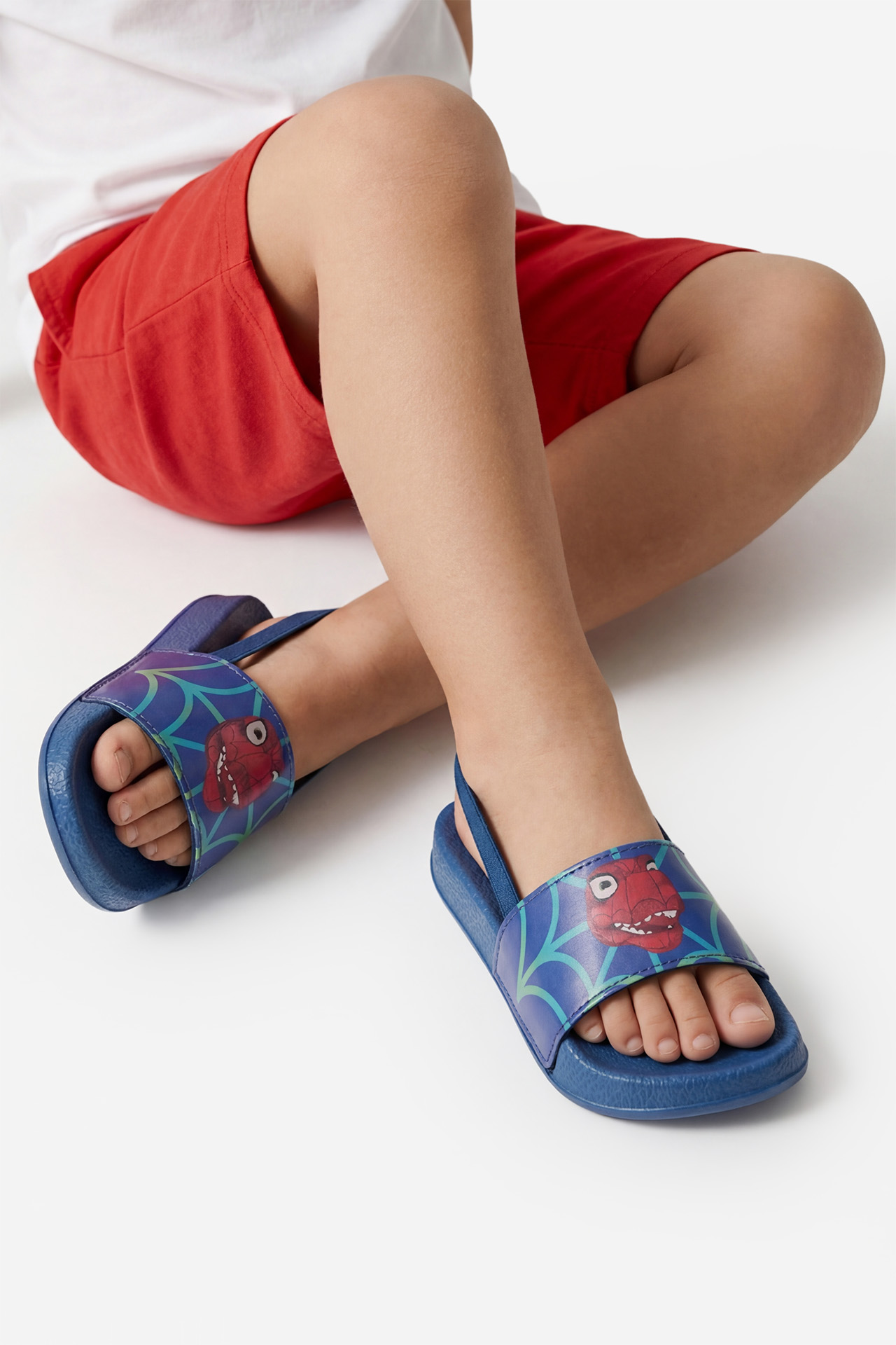 Strandpapucsok Sötétkék