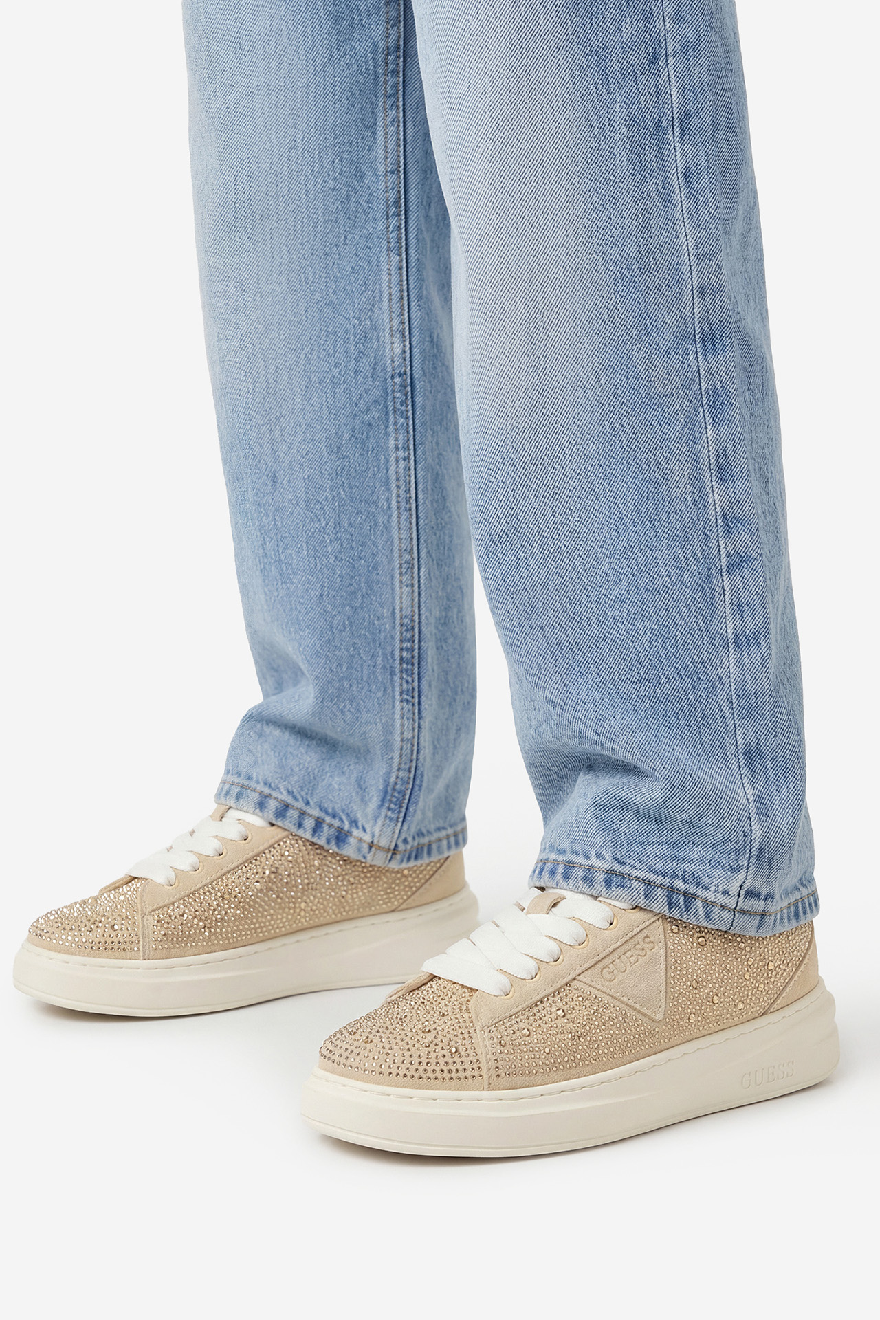 Sneakersy Světle béžová