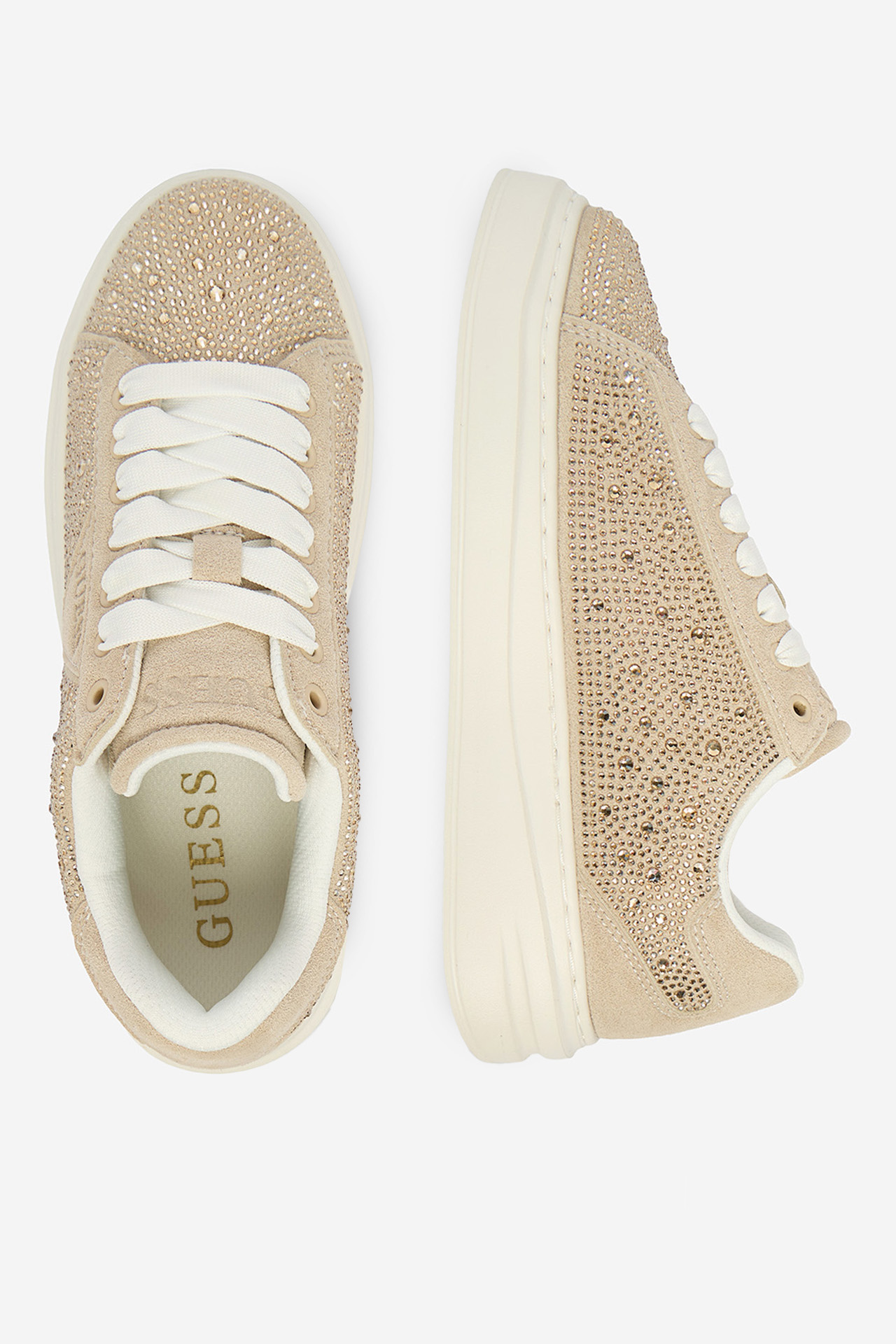 Sneakersy Světle béžová