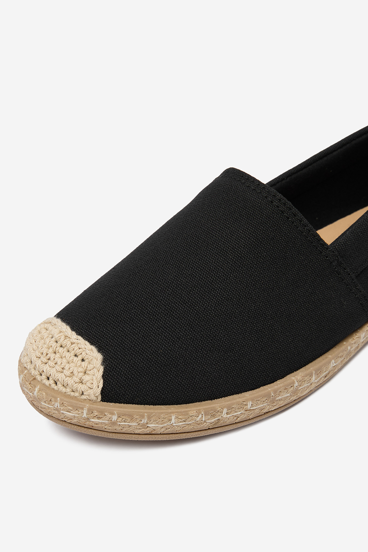 Espadrilky Černá