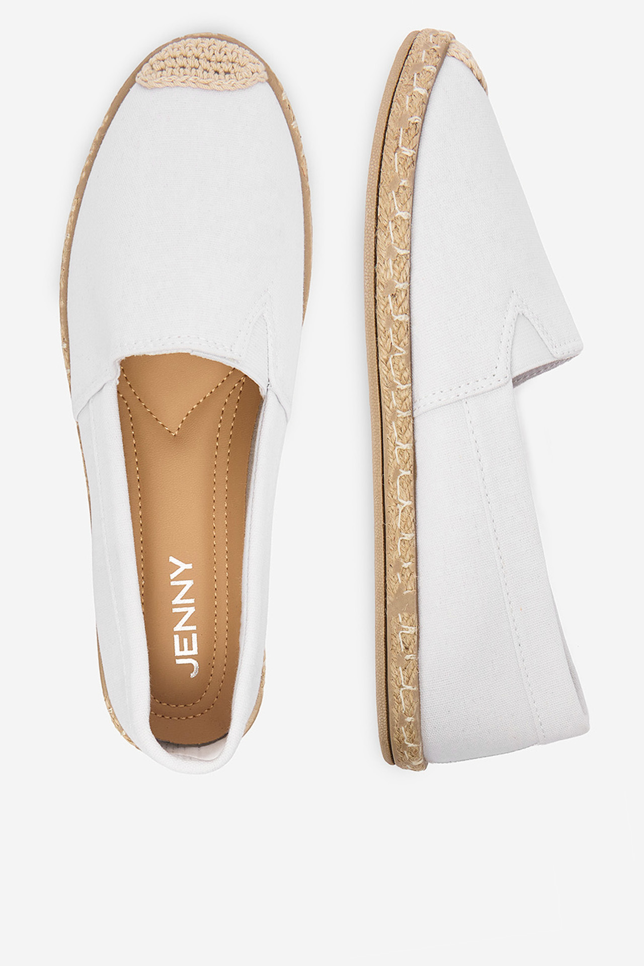 Espadrilky Bílá