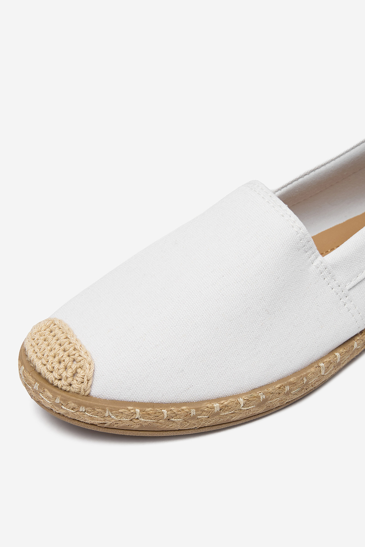 Espadrilky Bílá