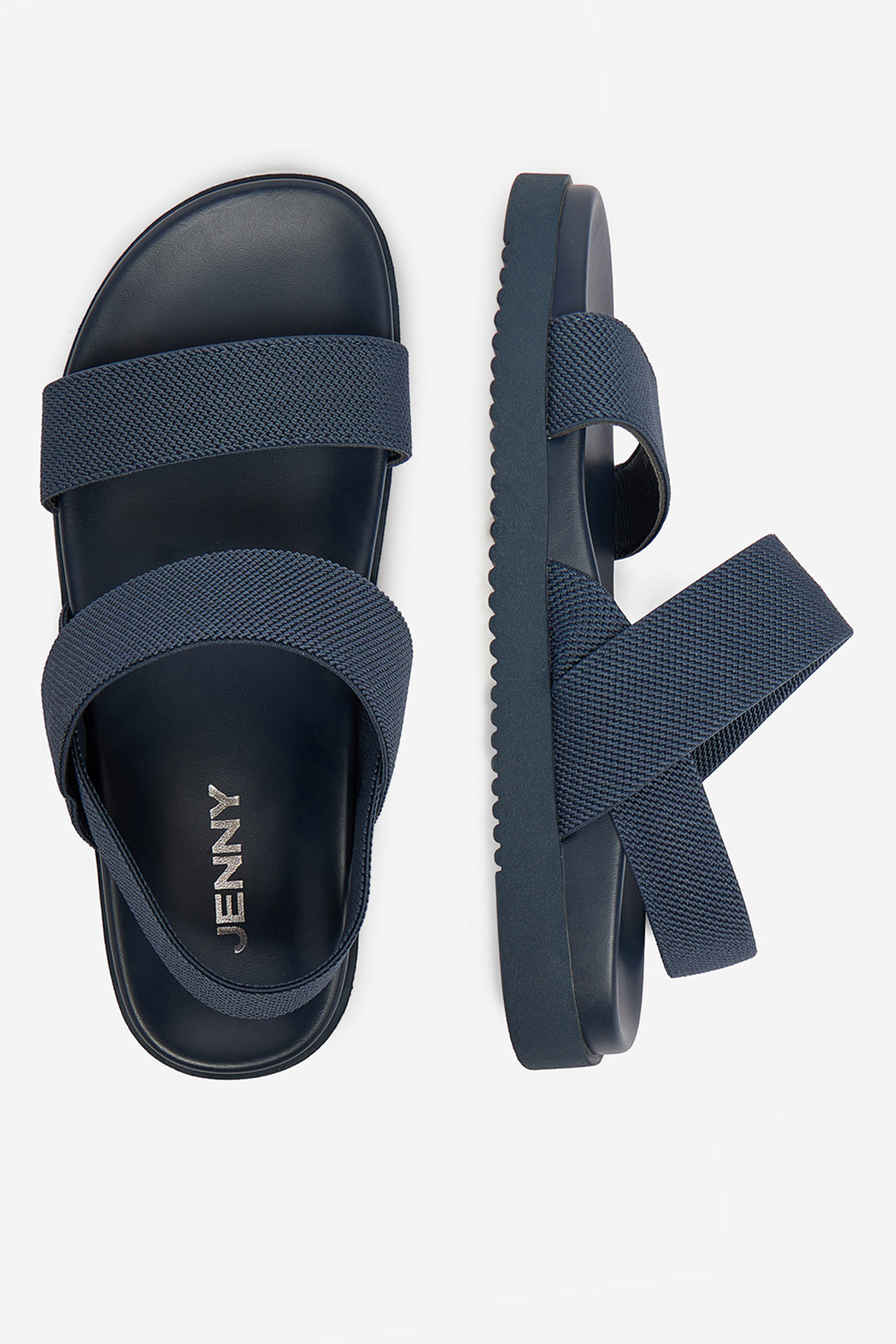 Sandály Tmavomodrá