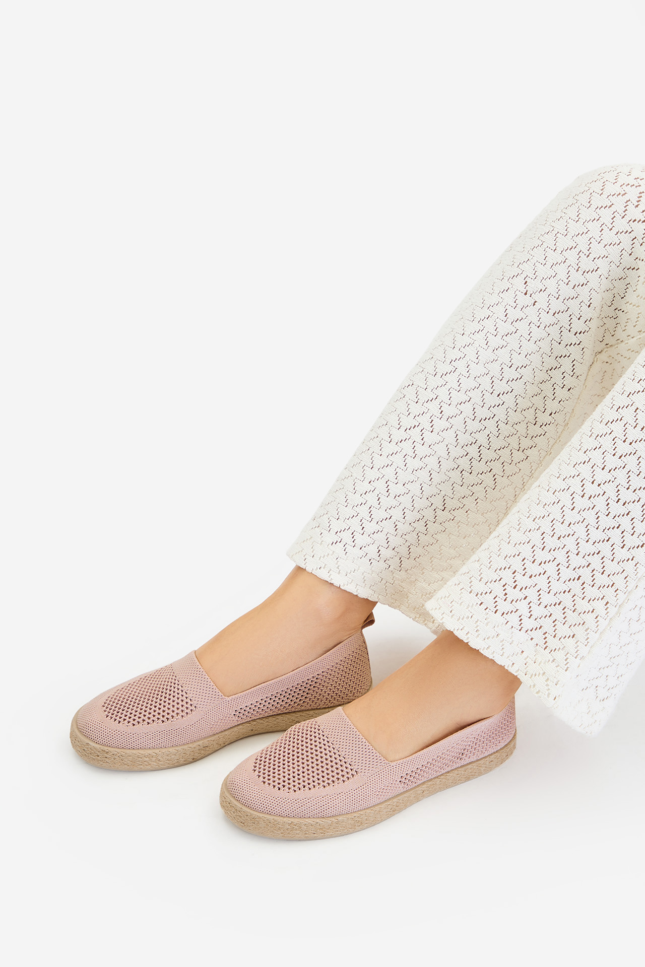 Espadrile Živo roza