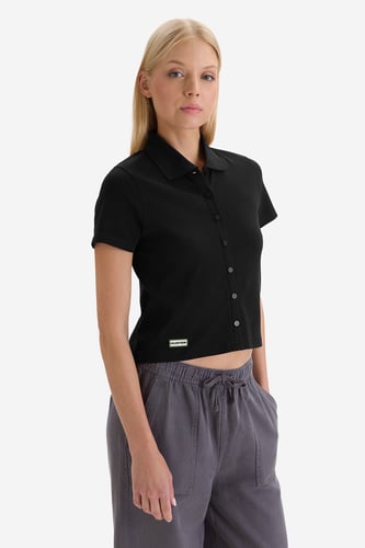 Polo majica HUNTER W126-HRLPO-1005-48X Črna