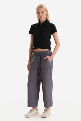 Polo majica HUNTER W126-HRLPO-1005-48X Črna
