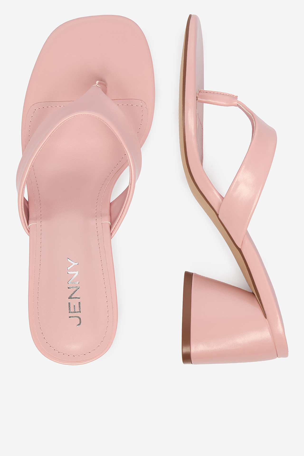 Žabky Světle růžová