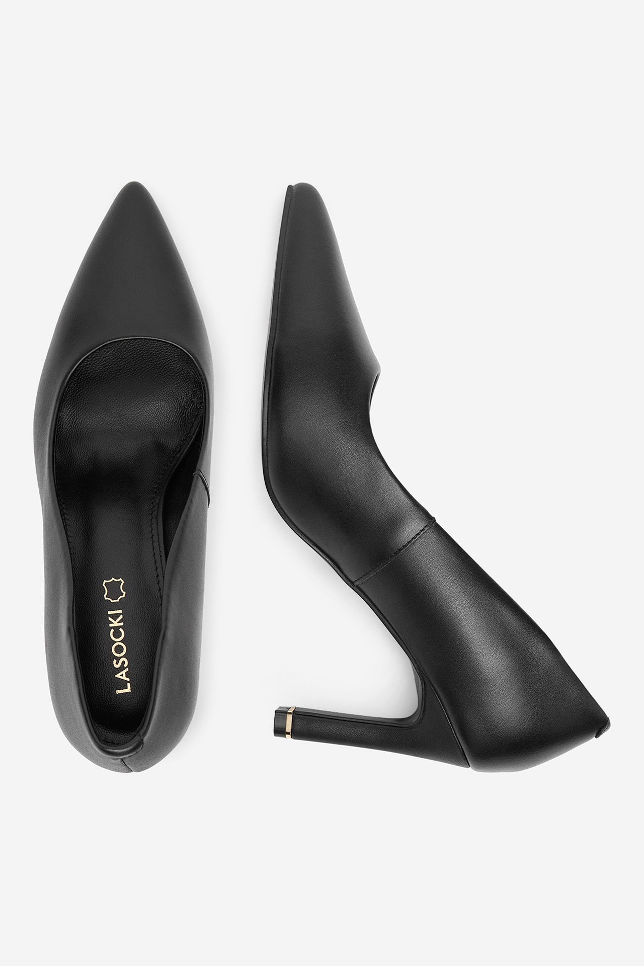 Lodičky na podpatku Černá