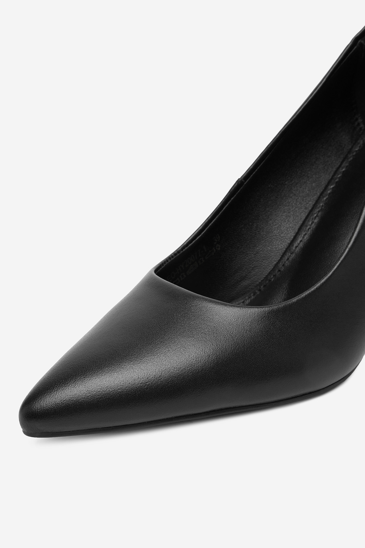 Lodičky na podpatku Černá