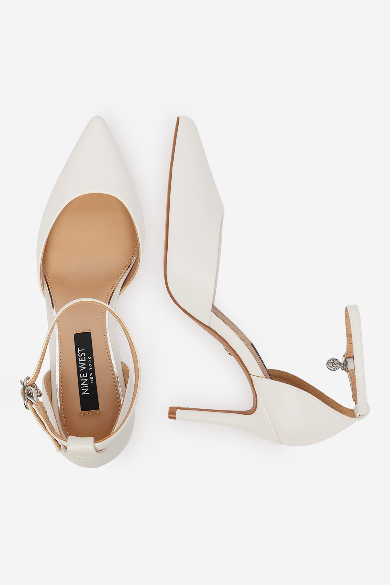 Lodičky na podpatku Bílá