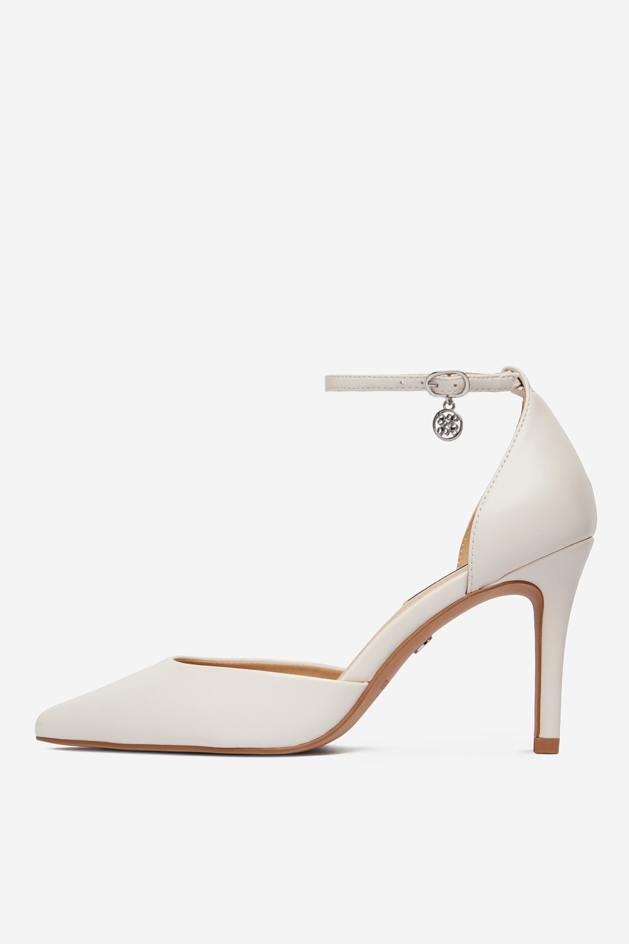 Lodičky na podpatku Bílá