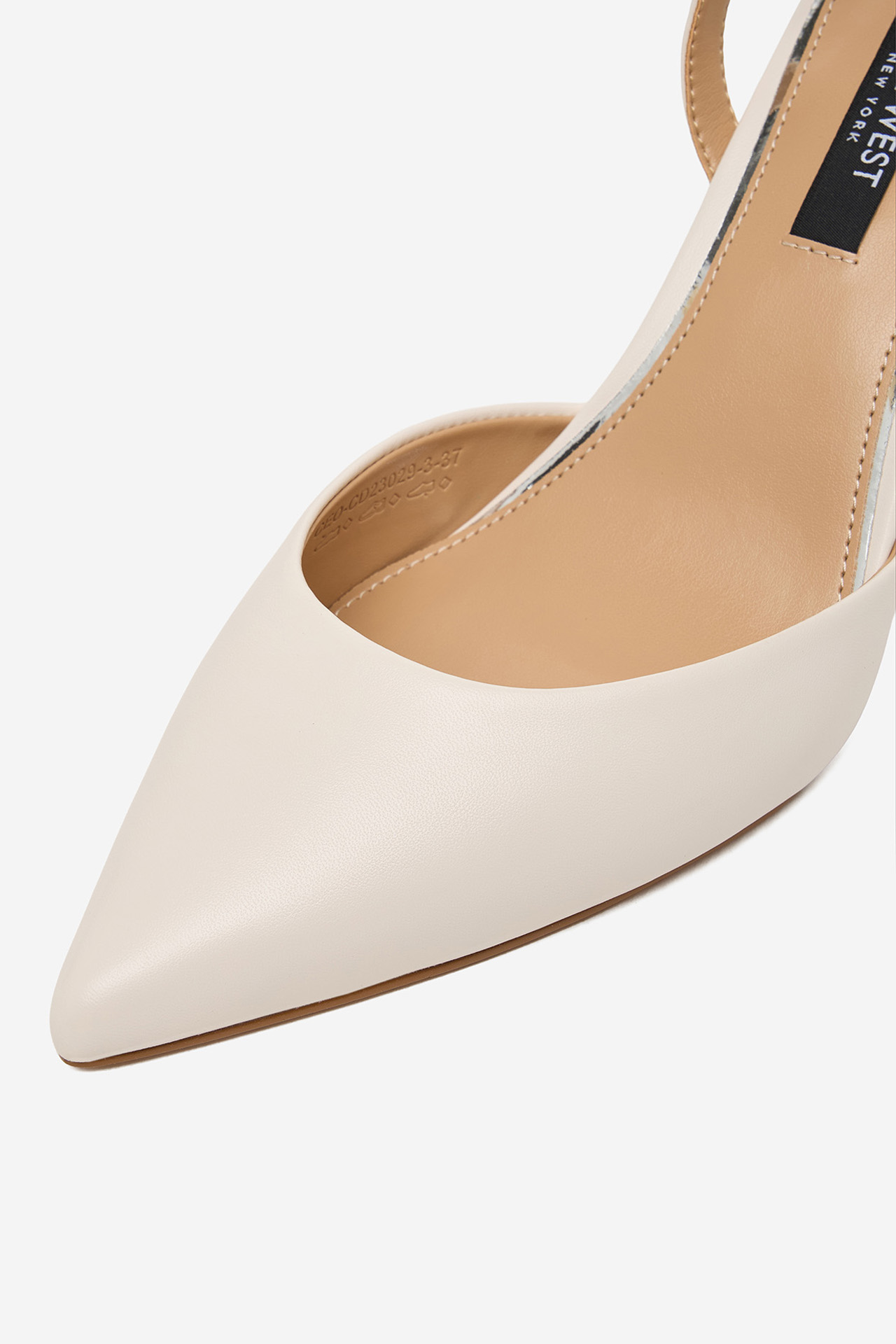 Lodičky na podpatku Bílá