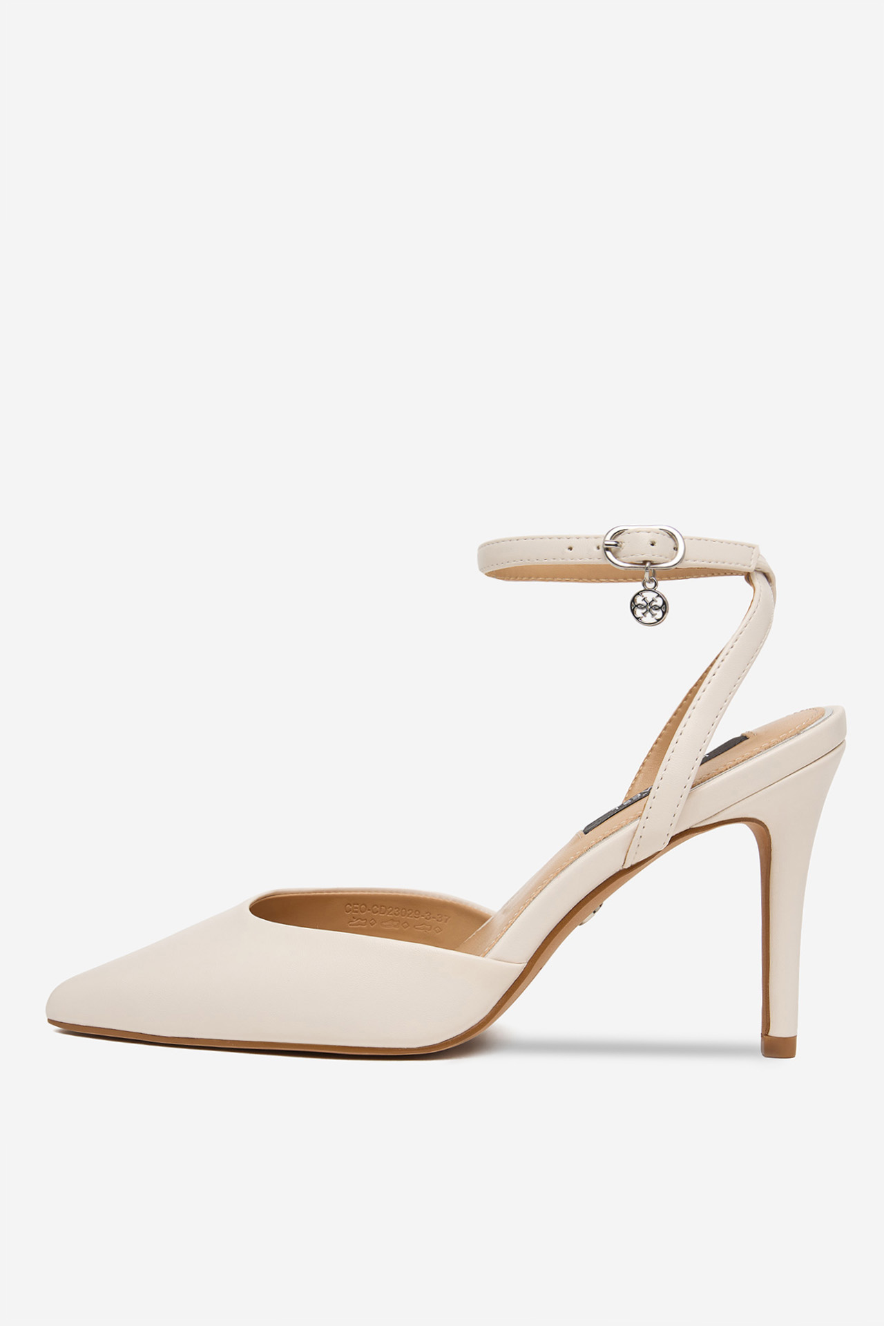 Lodičky na podpatku Bílá