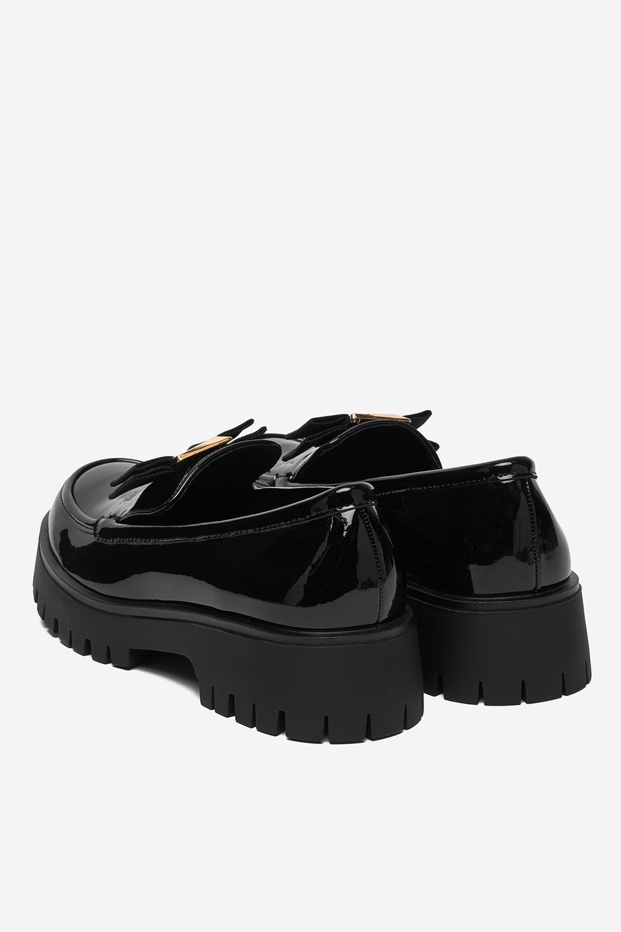 Loafersy Černá