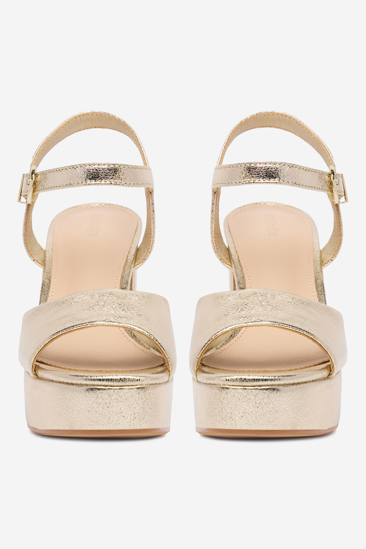 Sandály Zlatá