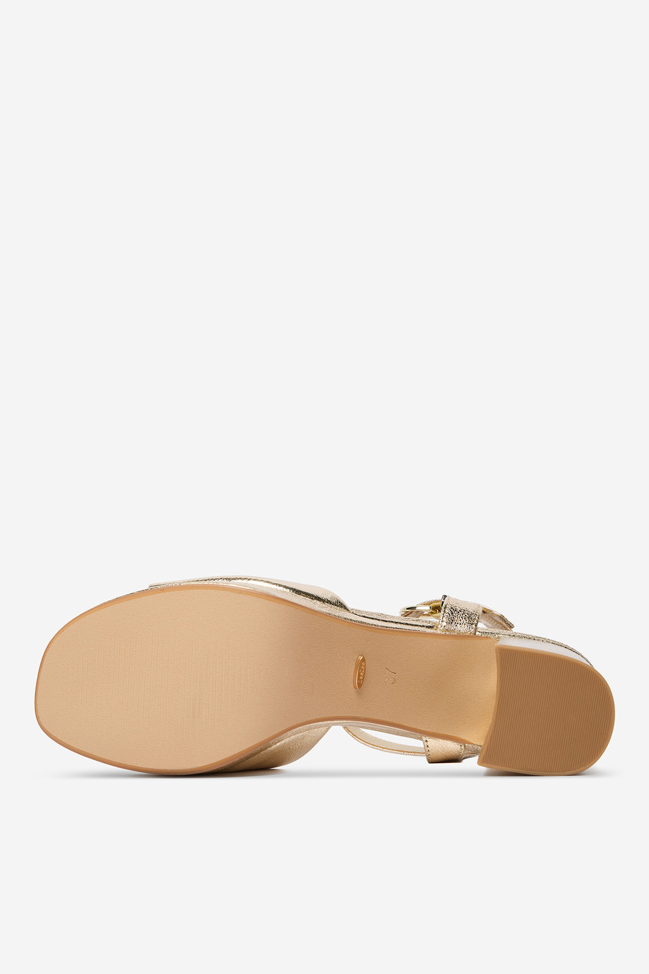 Sandály Zlatá