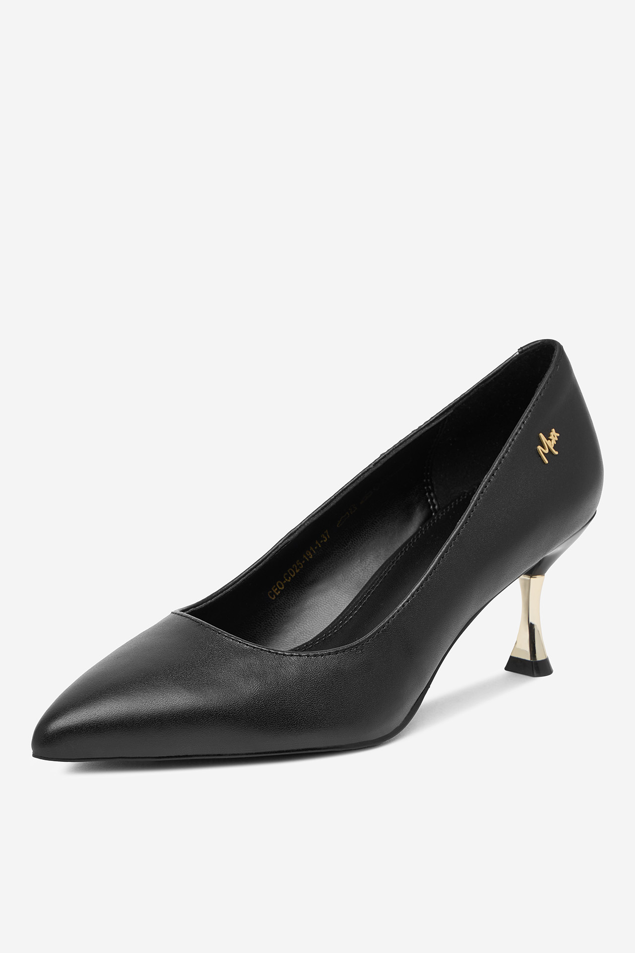 Pantofi cu toc Negru