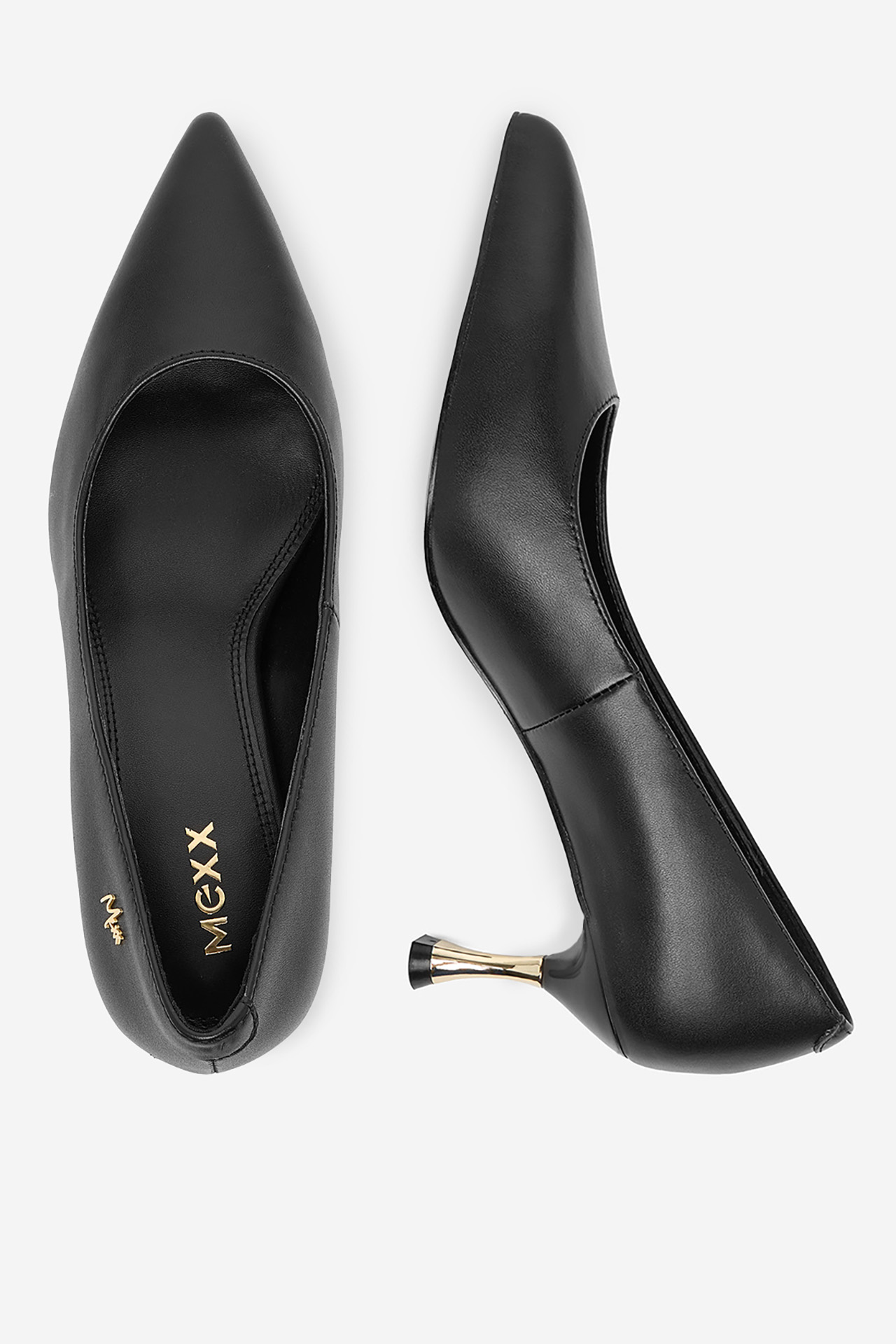 Pantofi cu toc Negru