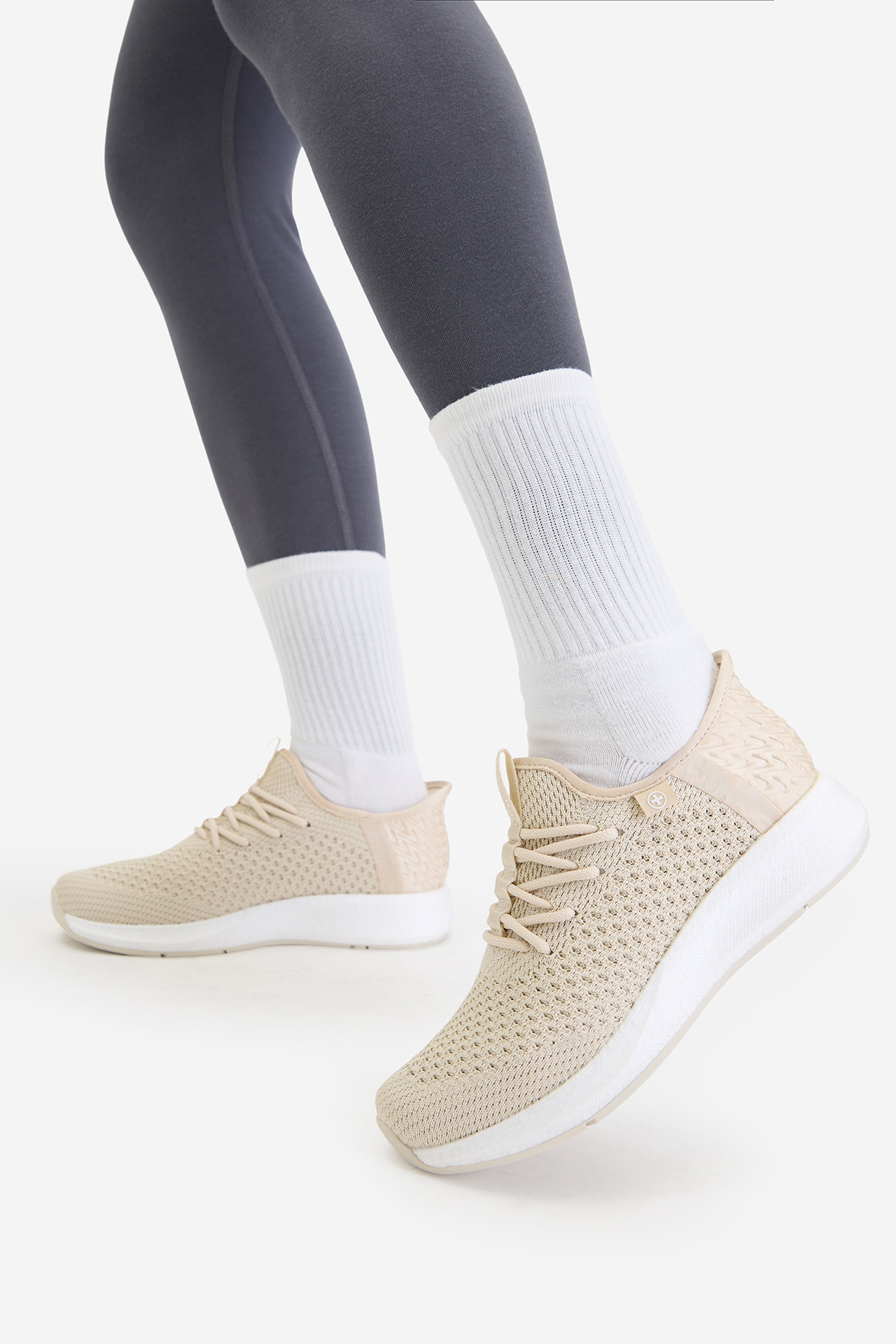 Sneakersy Světle béžová