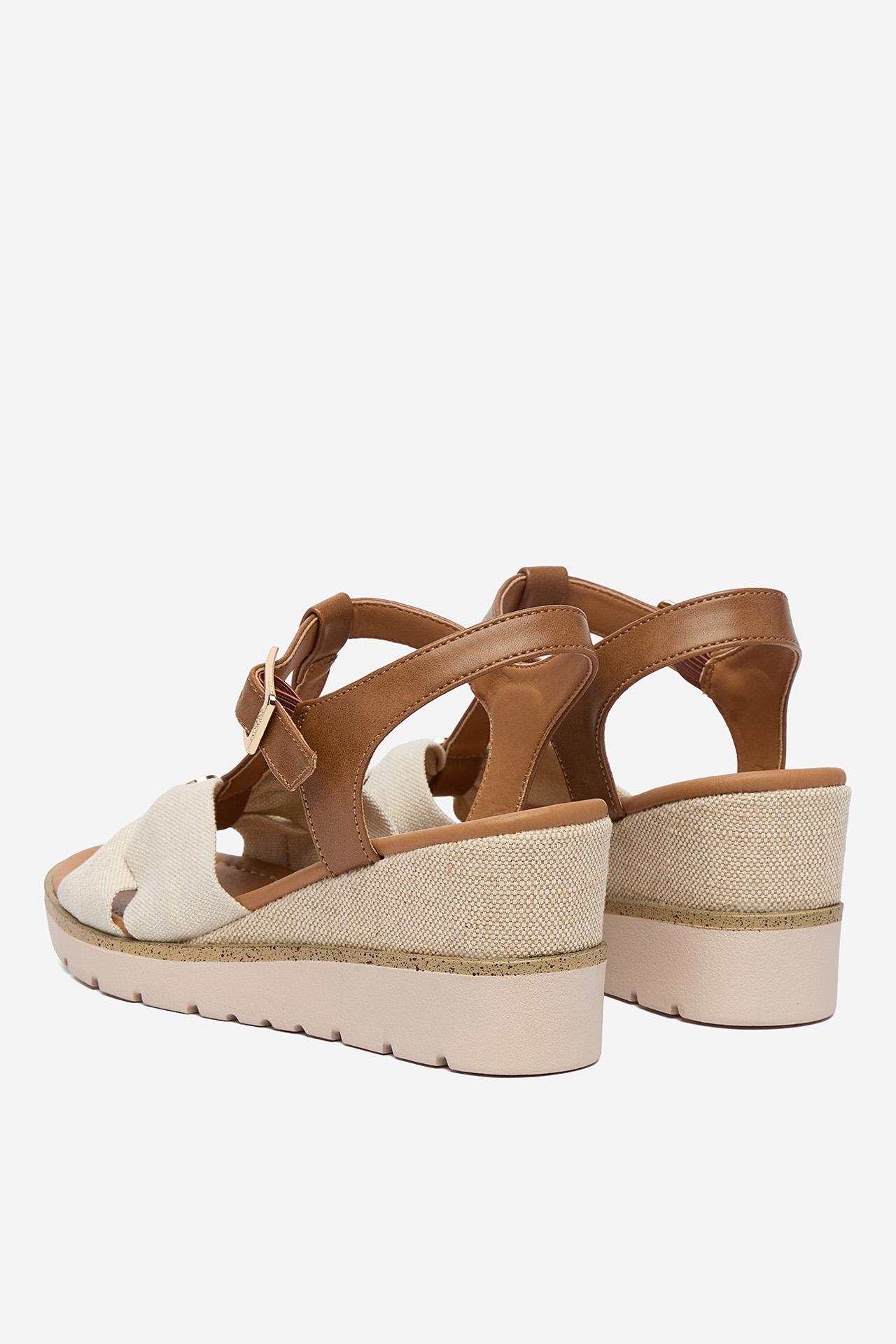 Sandály Světle béžová