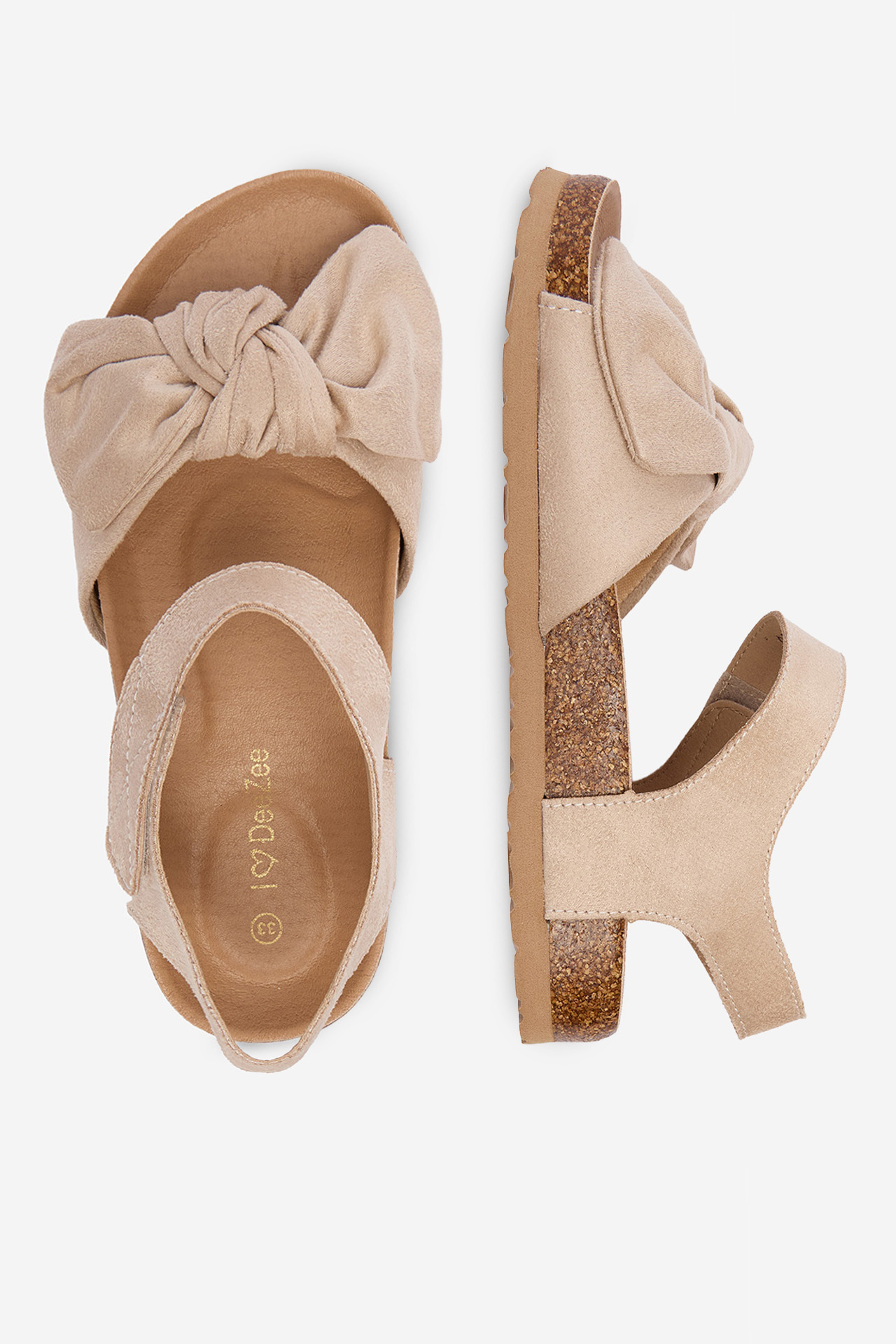 Sandály Světle béžová