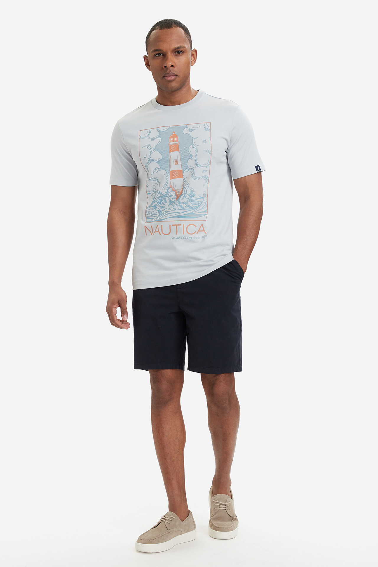 NAUTICA W126-NAMTS-1012-23P Niebieski jasny