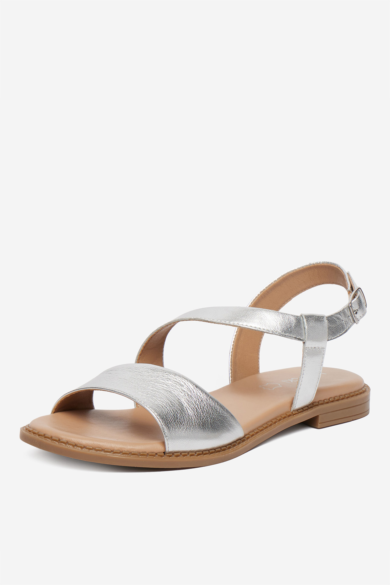 Sandály Stříbrná