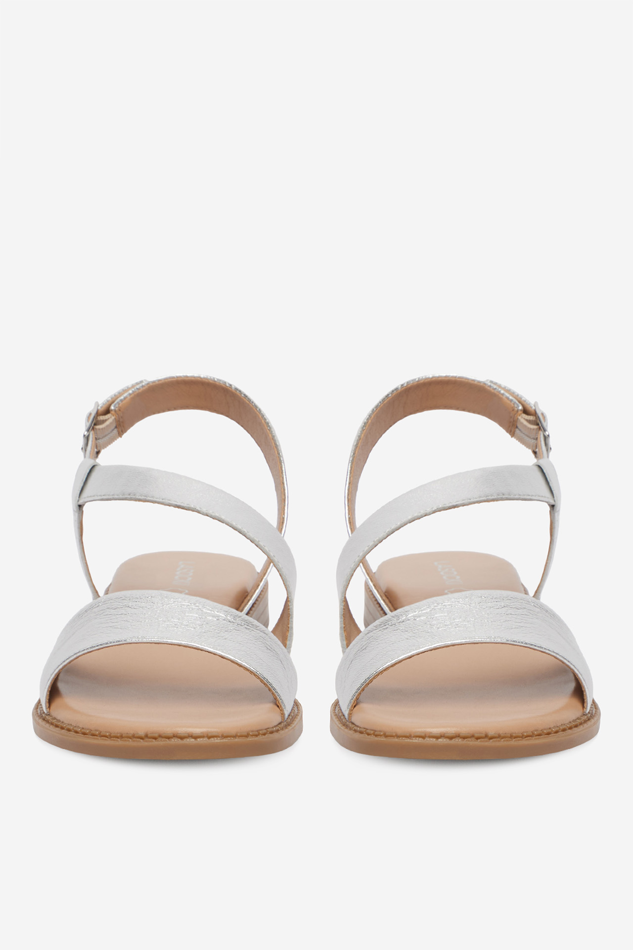Sandály Stříbrná