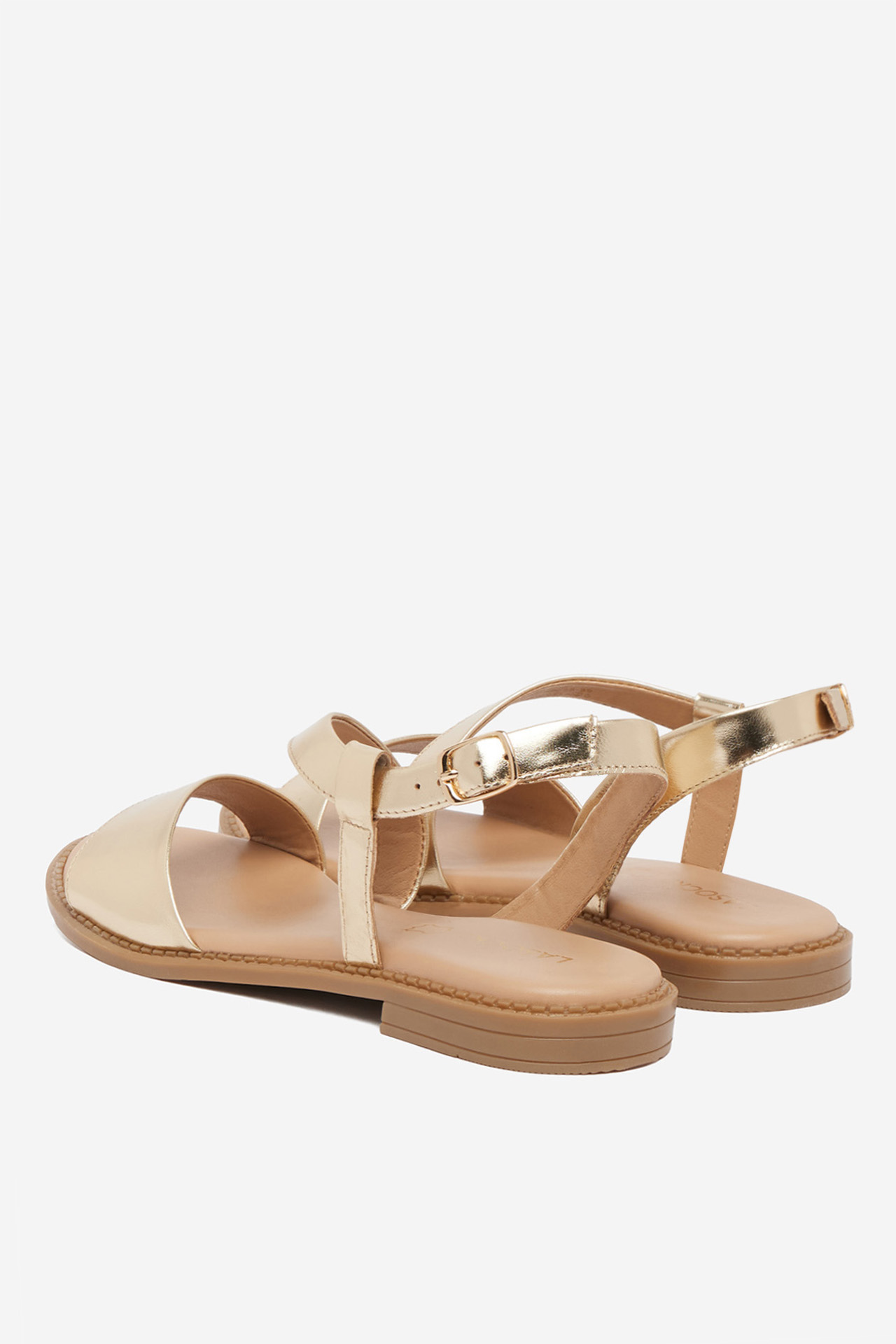 Sandály Zlatá