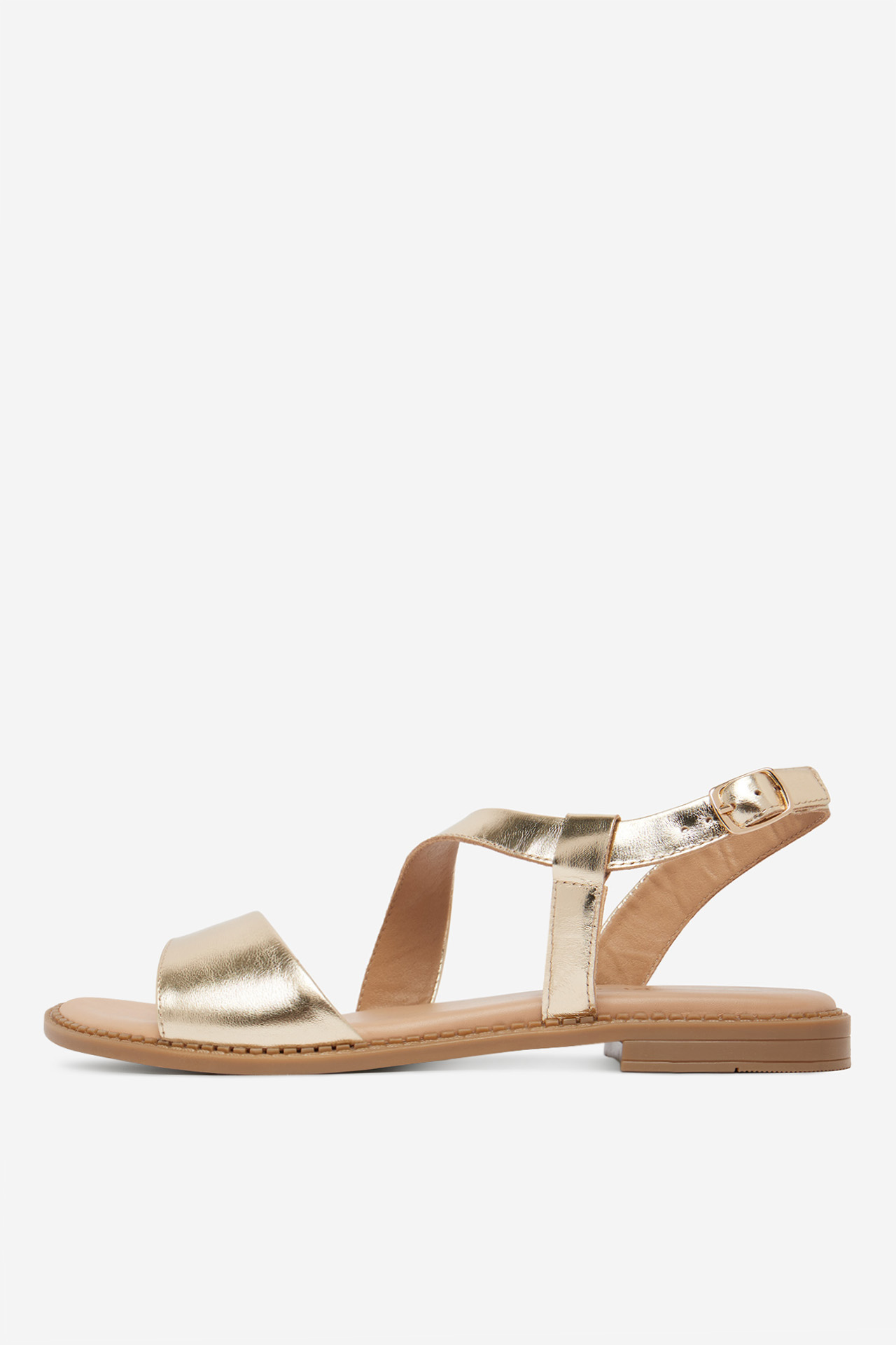 Sandály Zlatá