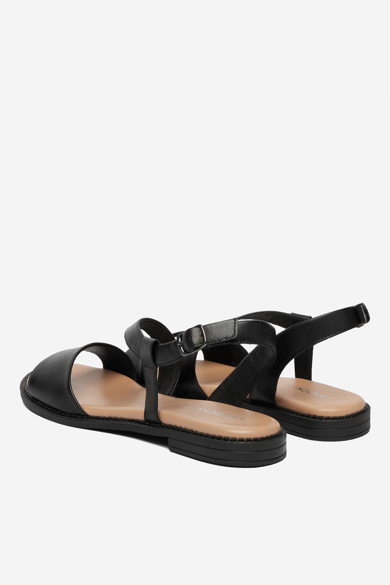 Sandály Černá