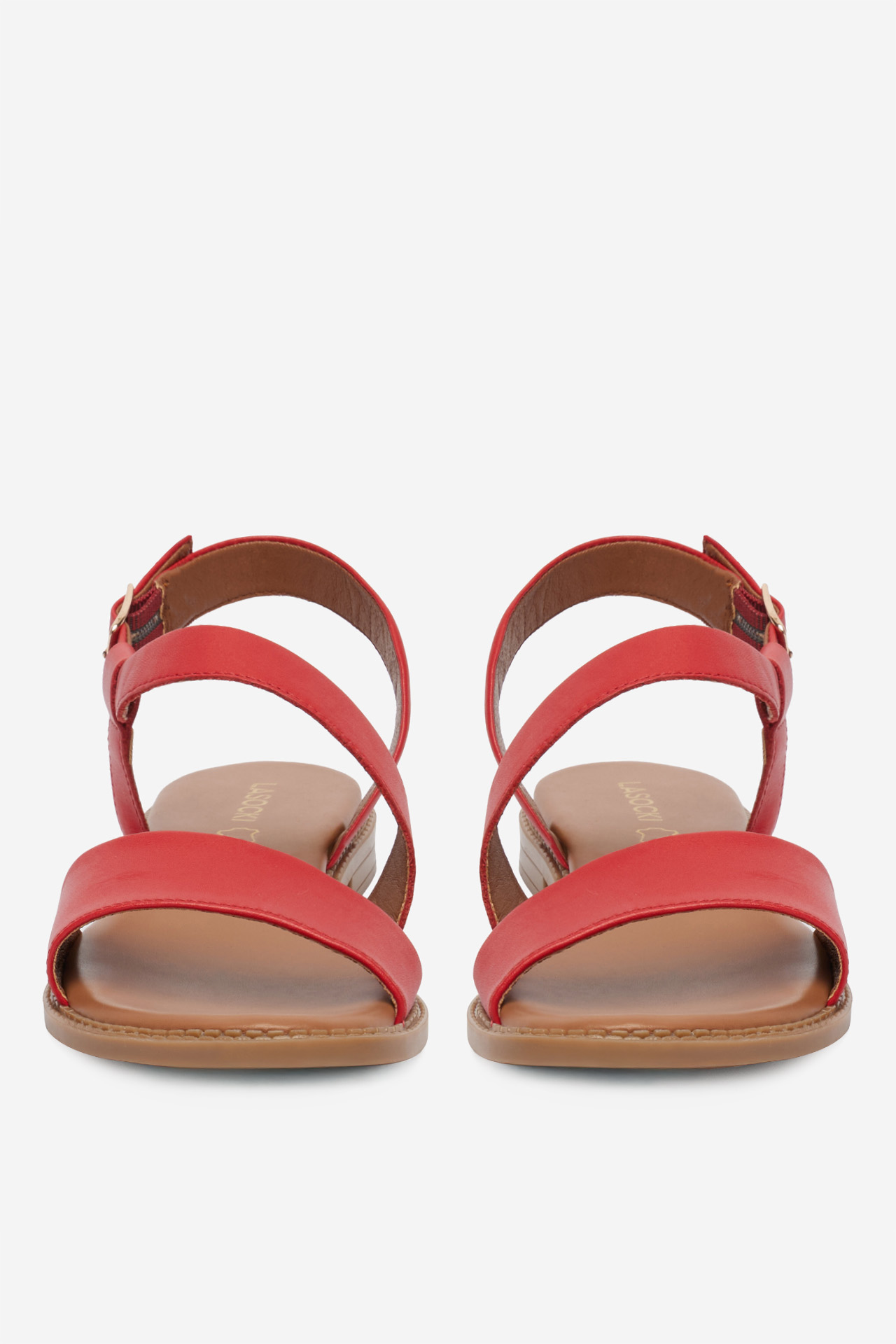 Sandály Červená