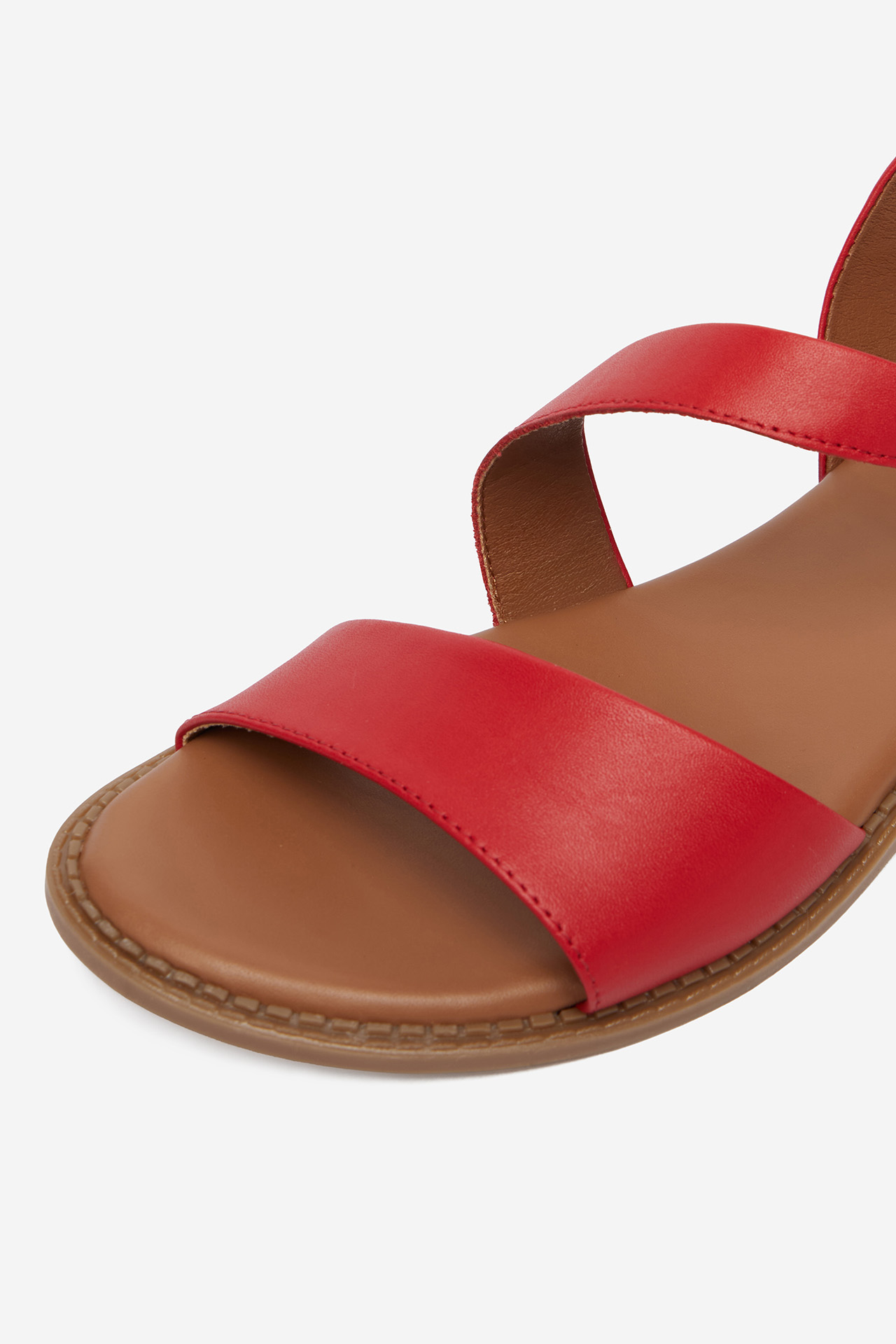 Sandály Červená