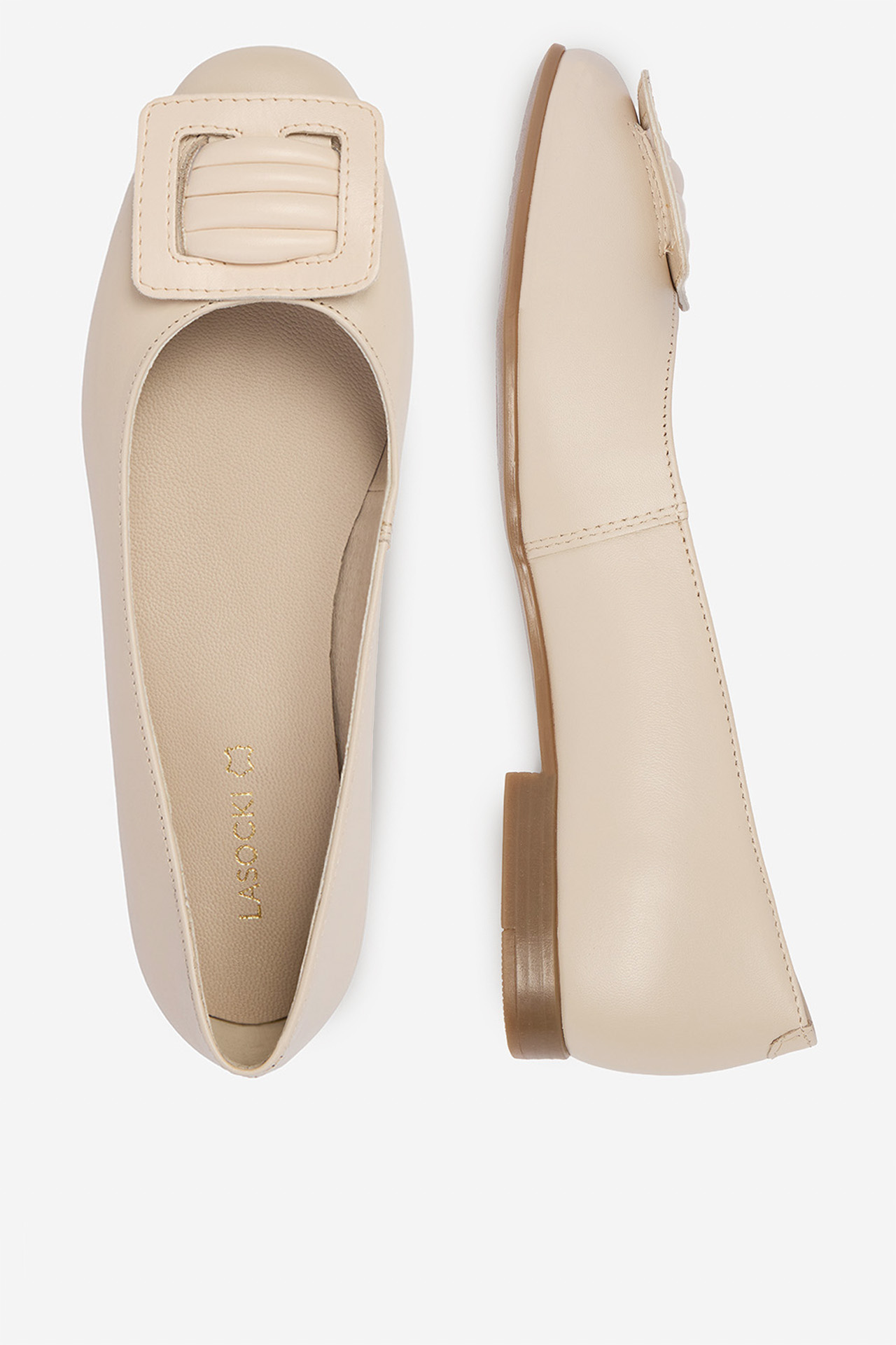 Baleríny Světle béžová